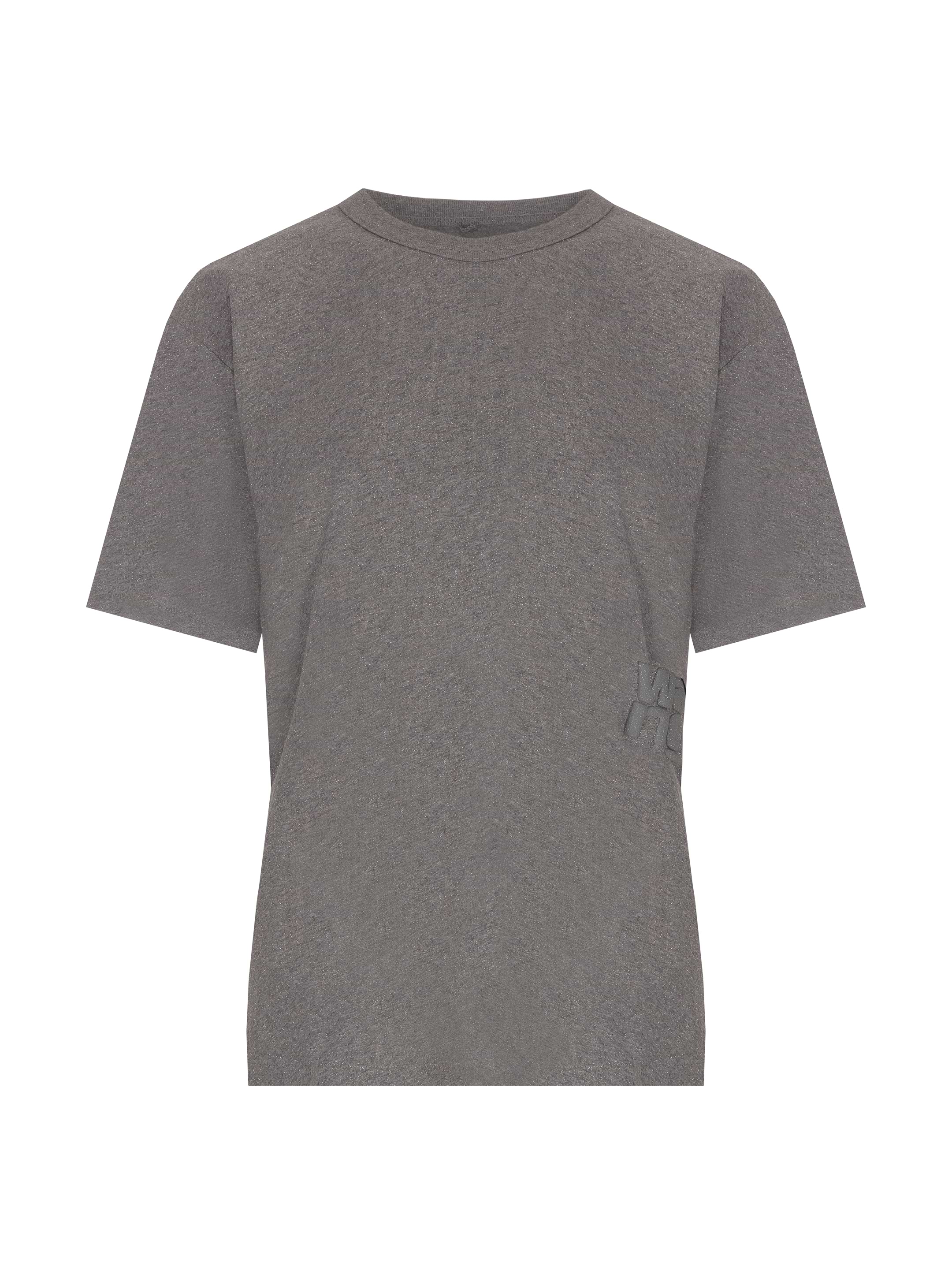 Tシャツ・カットソー Alexander Wang Anthracite cotton t-shirt (UCC1241670 011) T-shirt Alexander Wang White size M International in Cotton