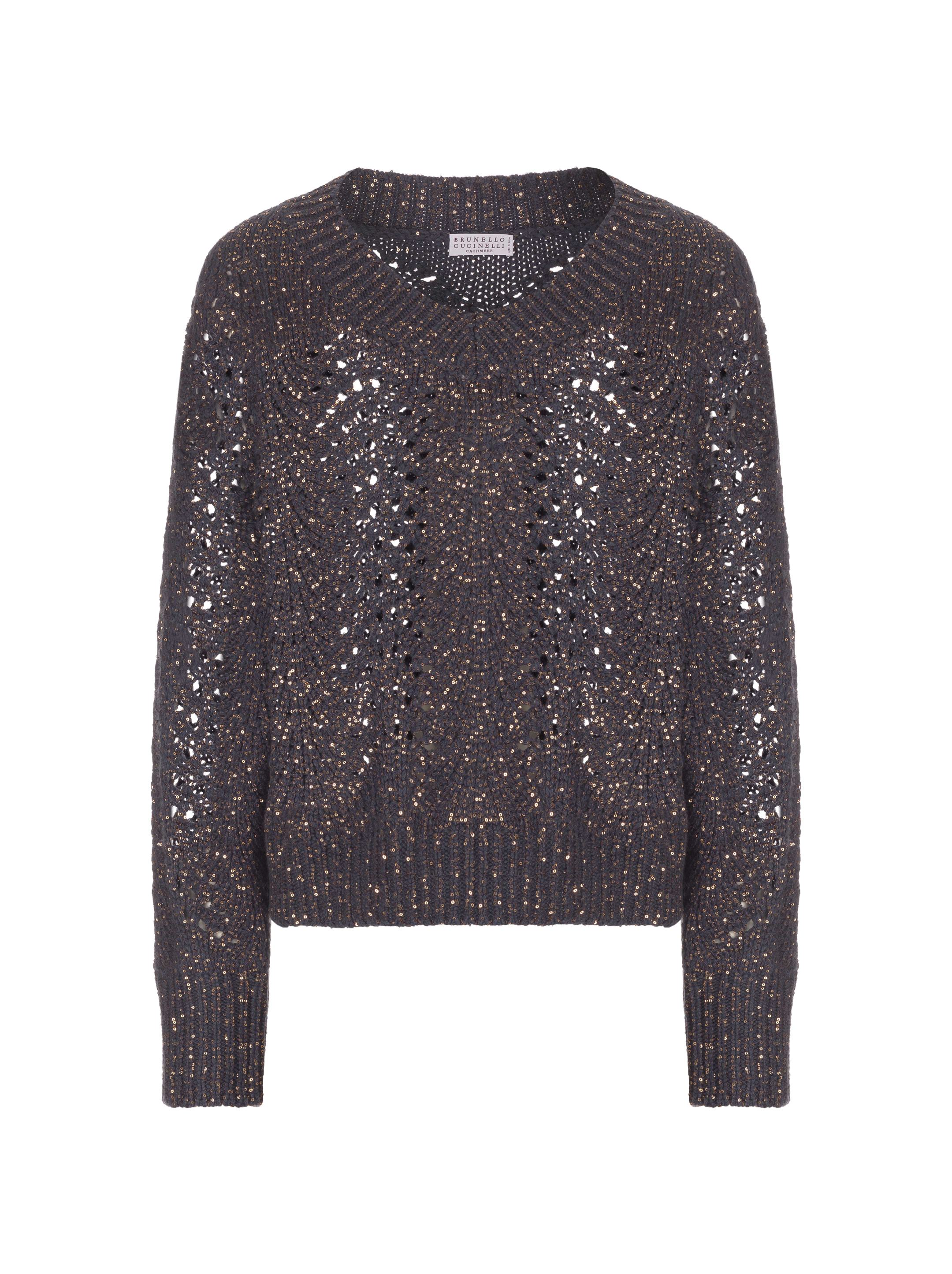 Brunello Cucinelli women's Knitted pullover with sequins