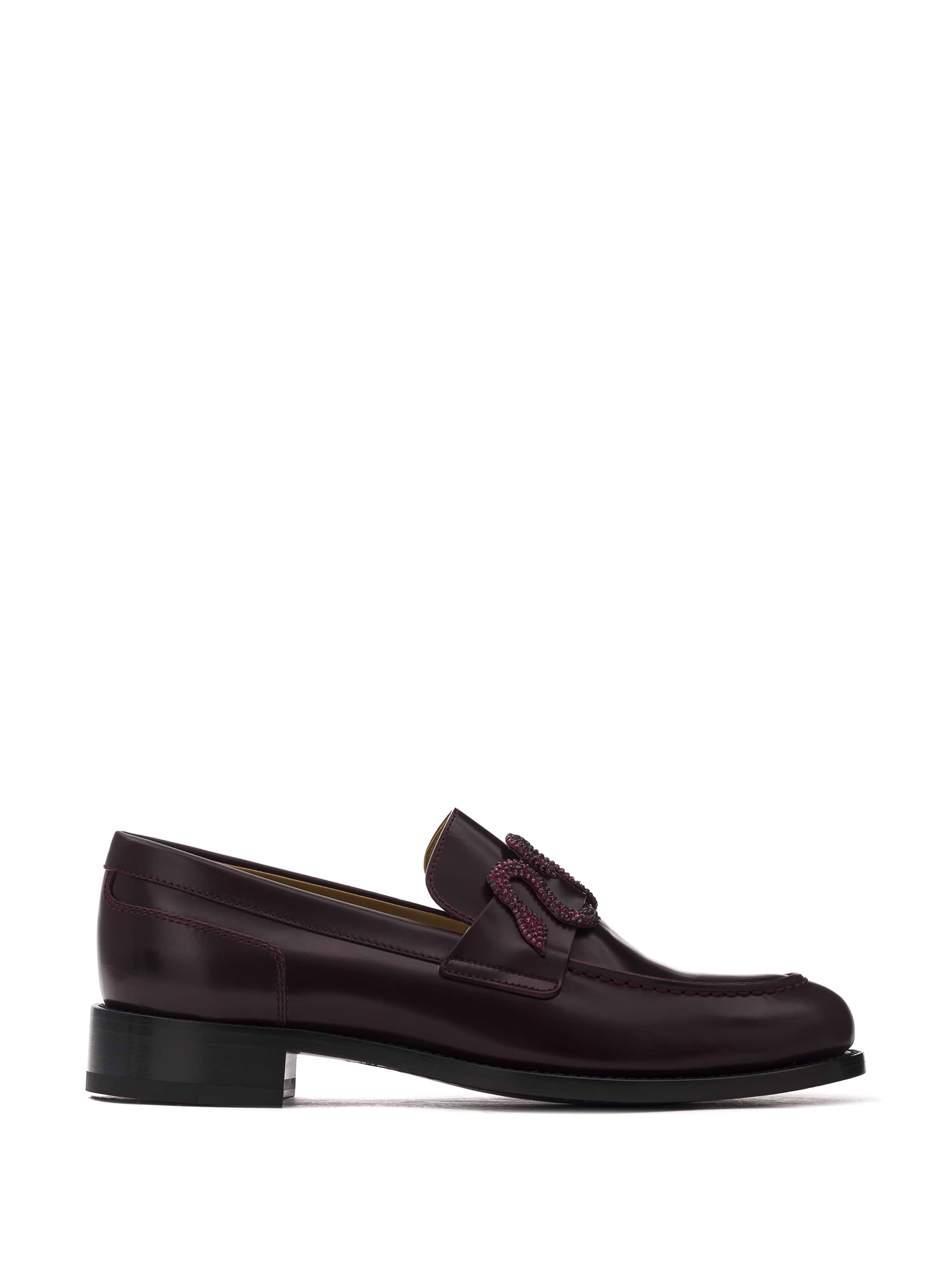 Rene Caovilla women's Morgana leather loafers - buy for