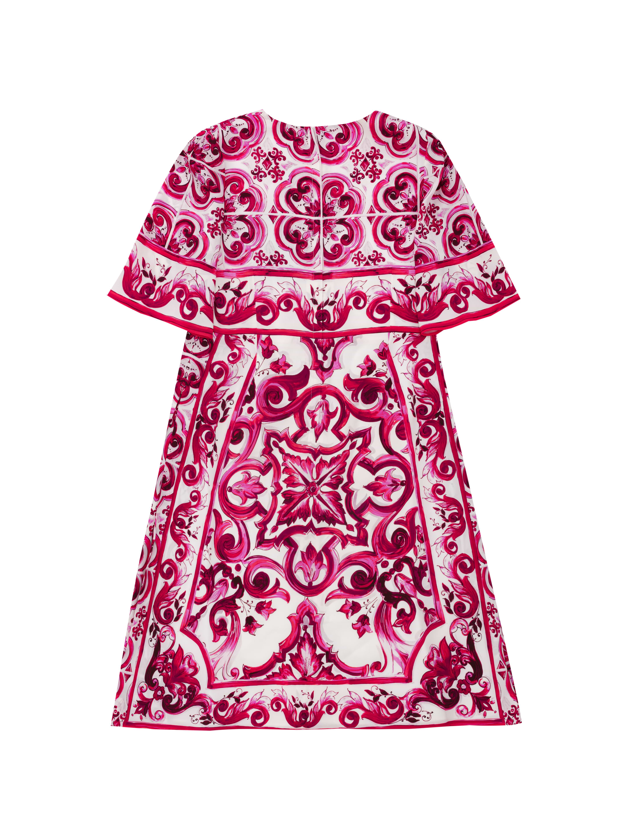 ワンピース DOLCE&GABBANA Majolica Kids Dress Dolce&Gabbana kids' Silk dress with Majolica print - buy for