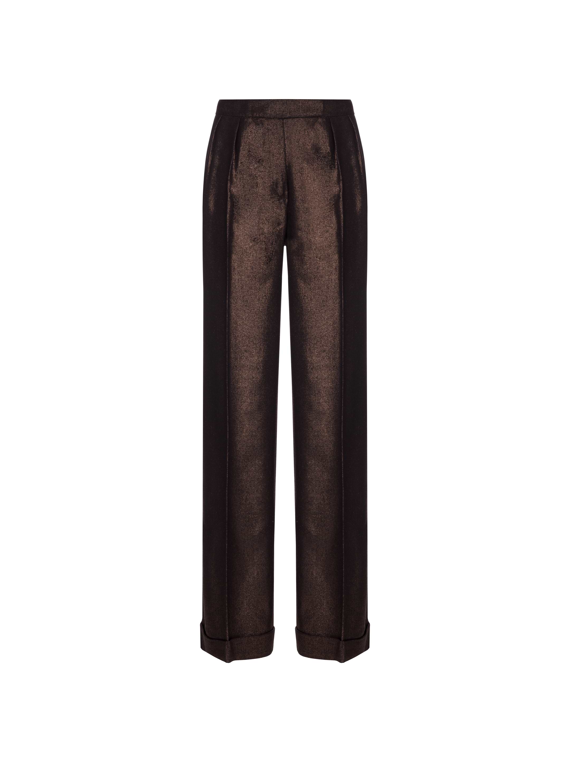 パンツ Kiton Loose leg pants Kiton - Grey Wool Pleated Drawstring Dress Pant | Mitchell