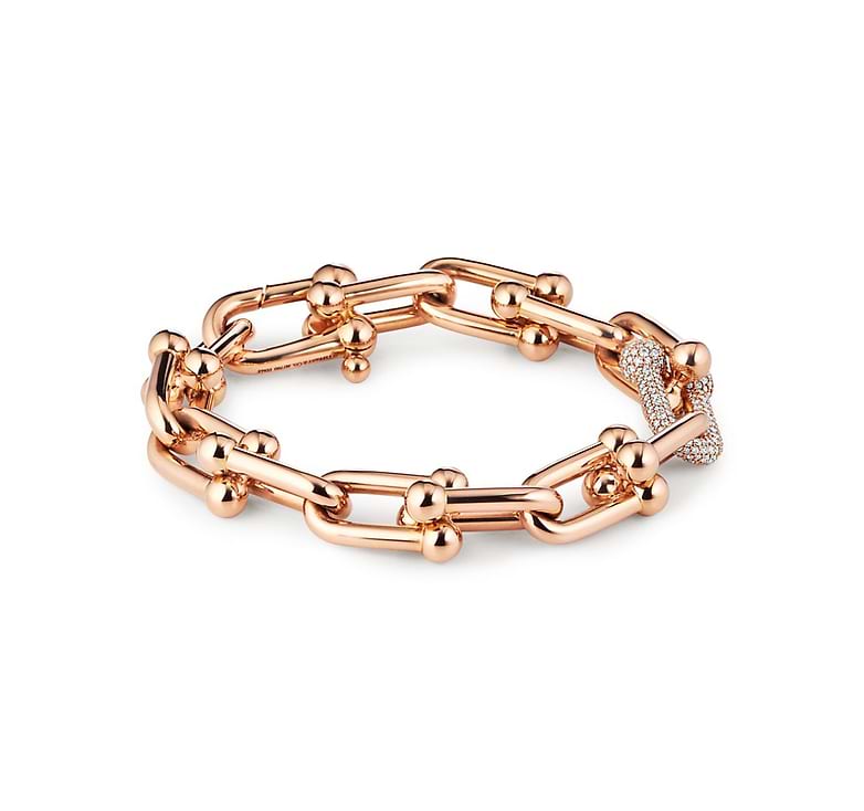 Tiffany Large Link Bracelet Tiffany HardWear Rose Gold buy