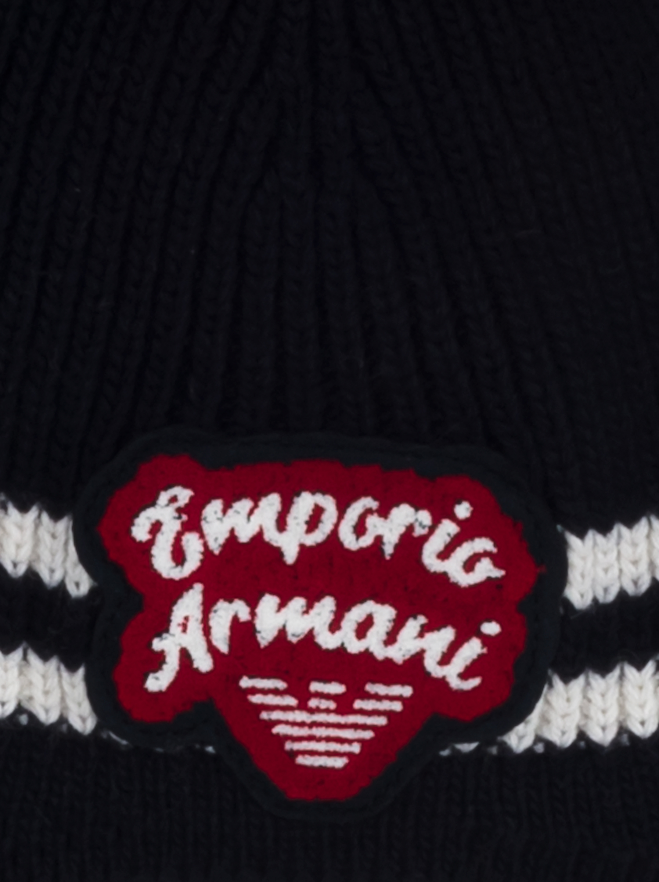 ファッション雑貨・小物その他 EMPORIO ARMANI EXCLUSIVE Scarves Hats & Gloves Wool sweater with monogram logo brand EMPORIO ARMANI