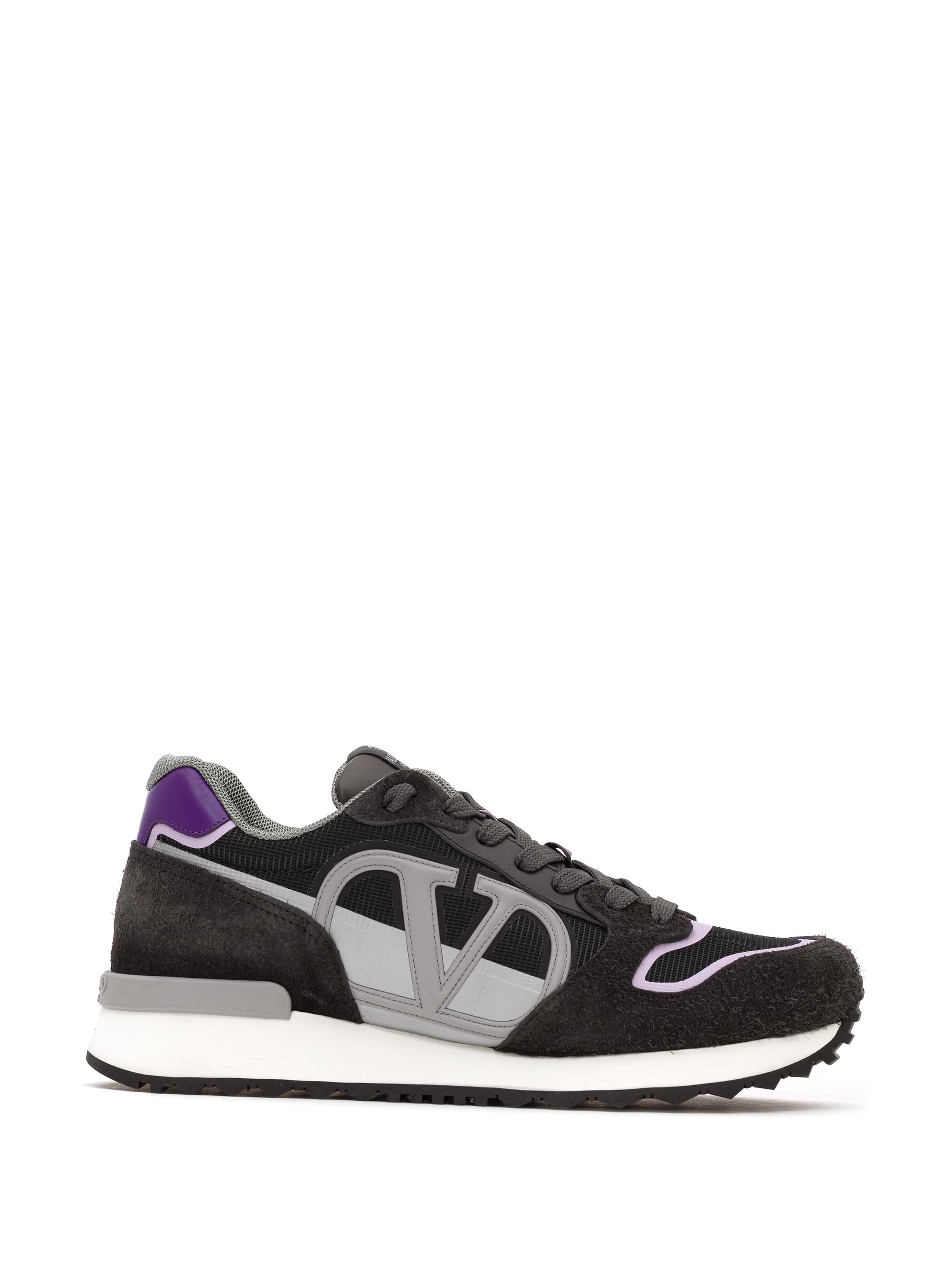 Valentino Garavani men's V-logo combined sneakers - buy for