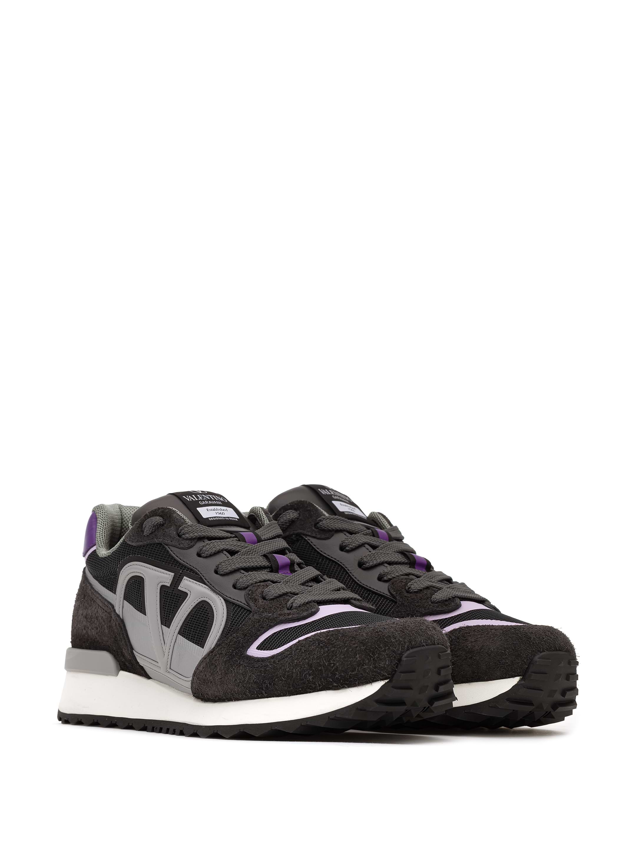 Valentino Garavani men's V-logo combined sneakers - buy for