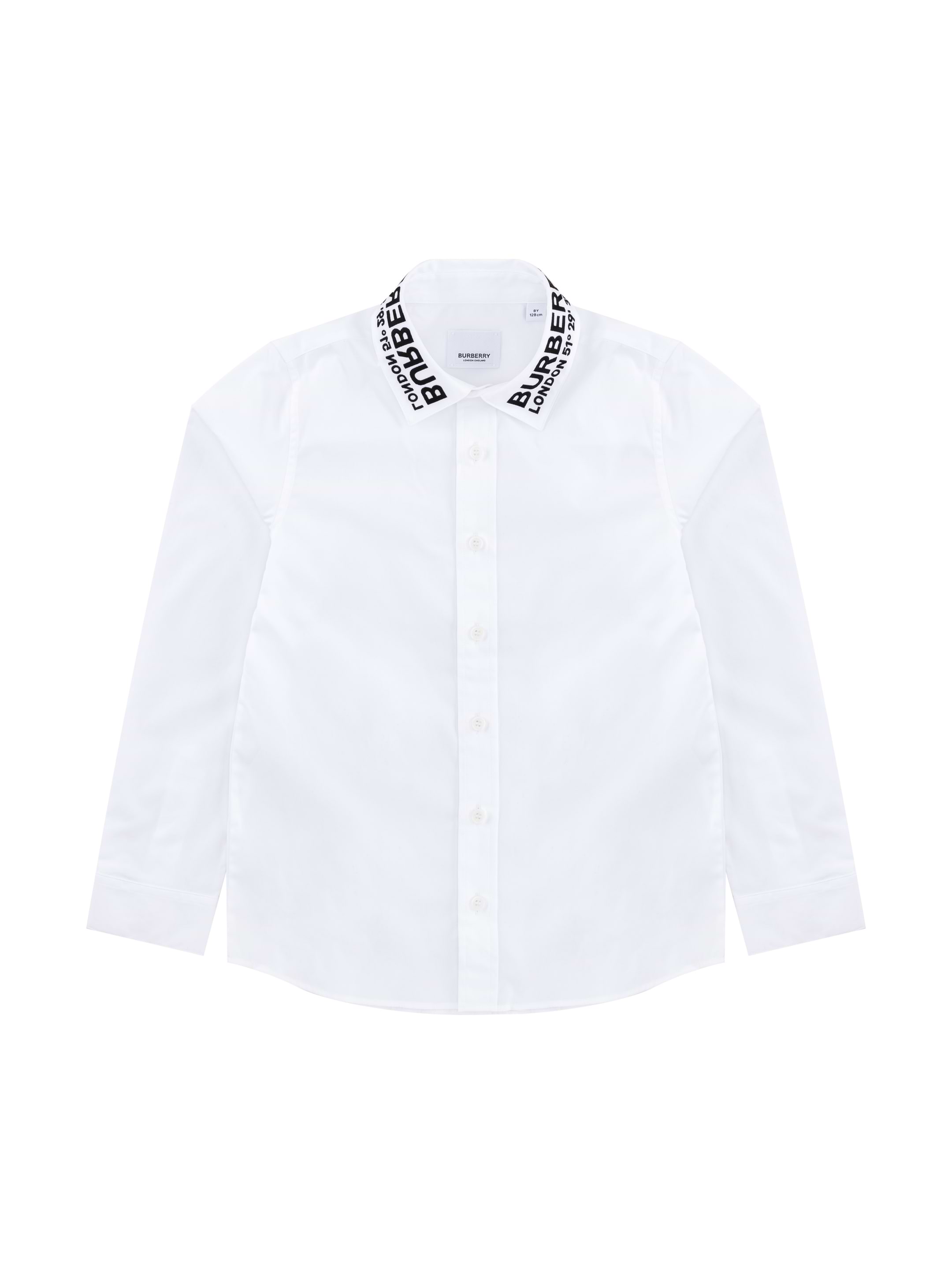 Burberry kids' Cotton shirt with logo - buy for 80600 KZT in