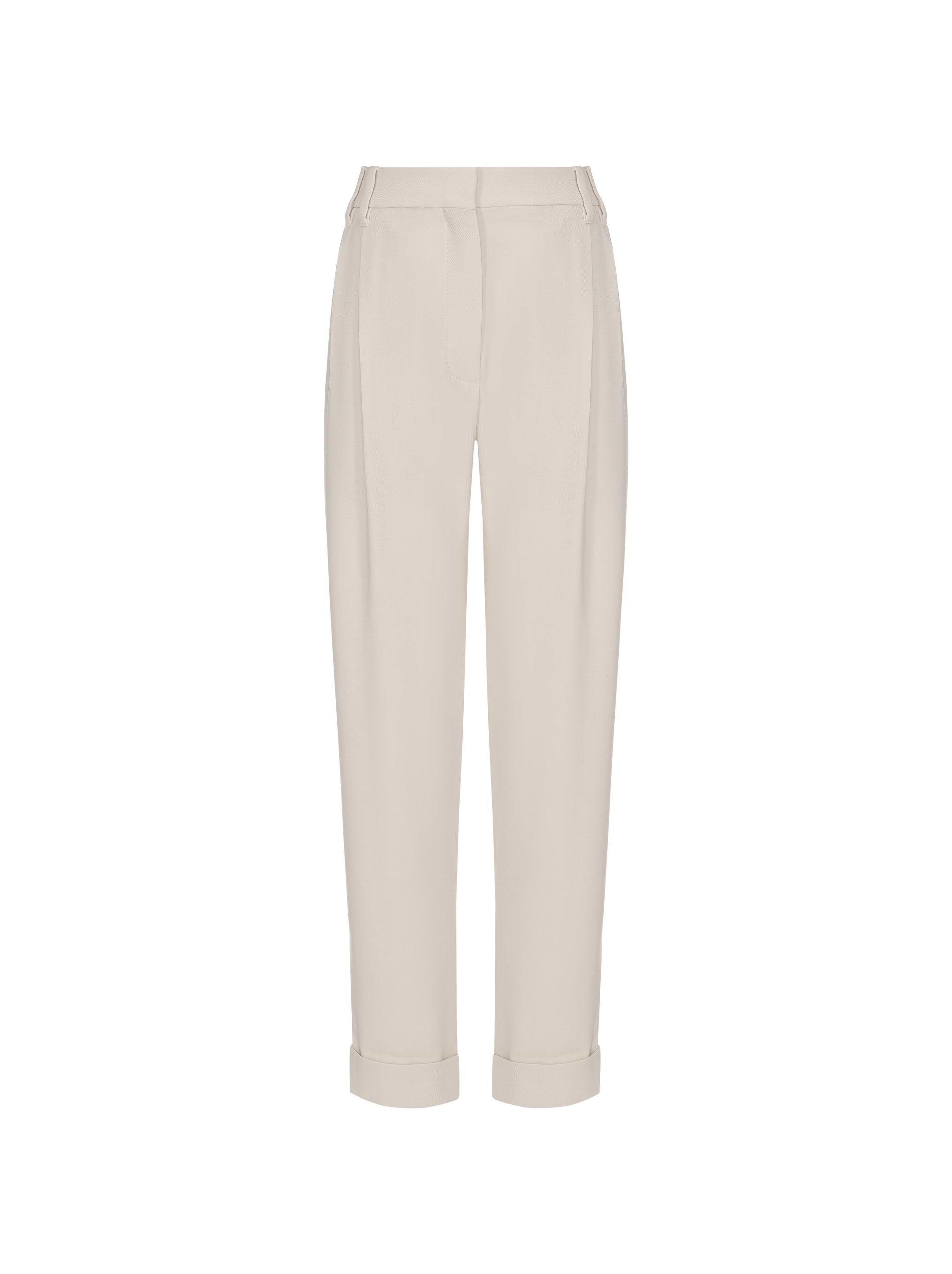 Brunello Cucinelli women's Cropped pants with monil chain