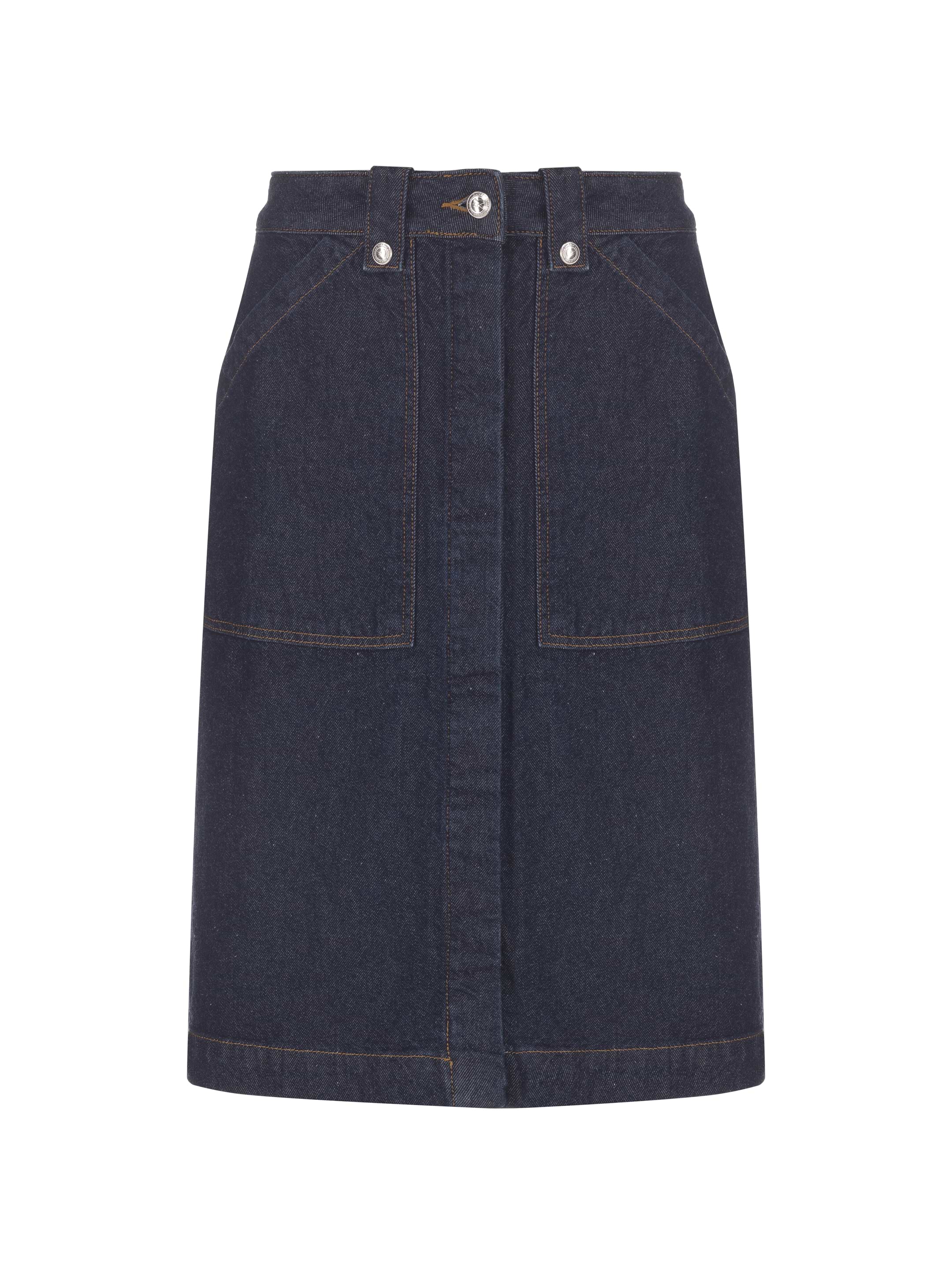 スカート A.P.C. Woman Skirt Denim COHCWF06093 IAL Annie denim skirt A.P.C. for women - buy in the official