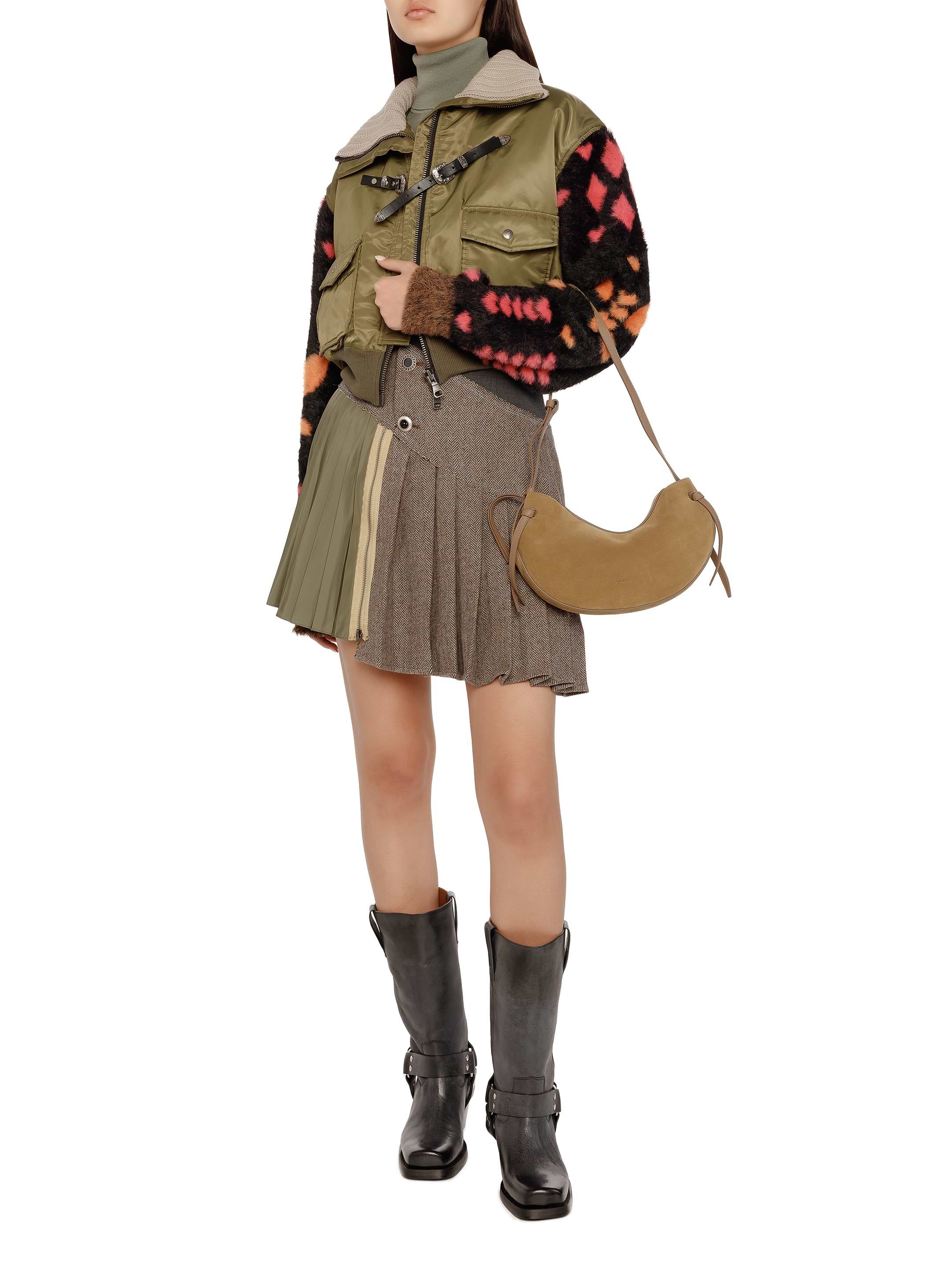 andersson bell ウールツイルキルトスカート Combined pleated skirt Andersson Bell for women - buy in the