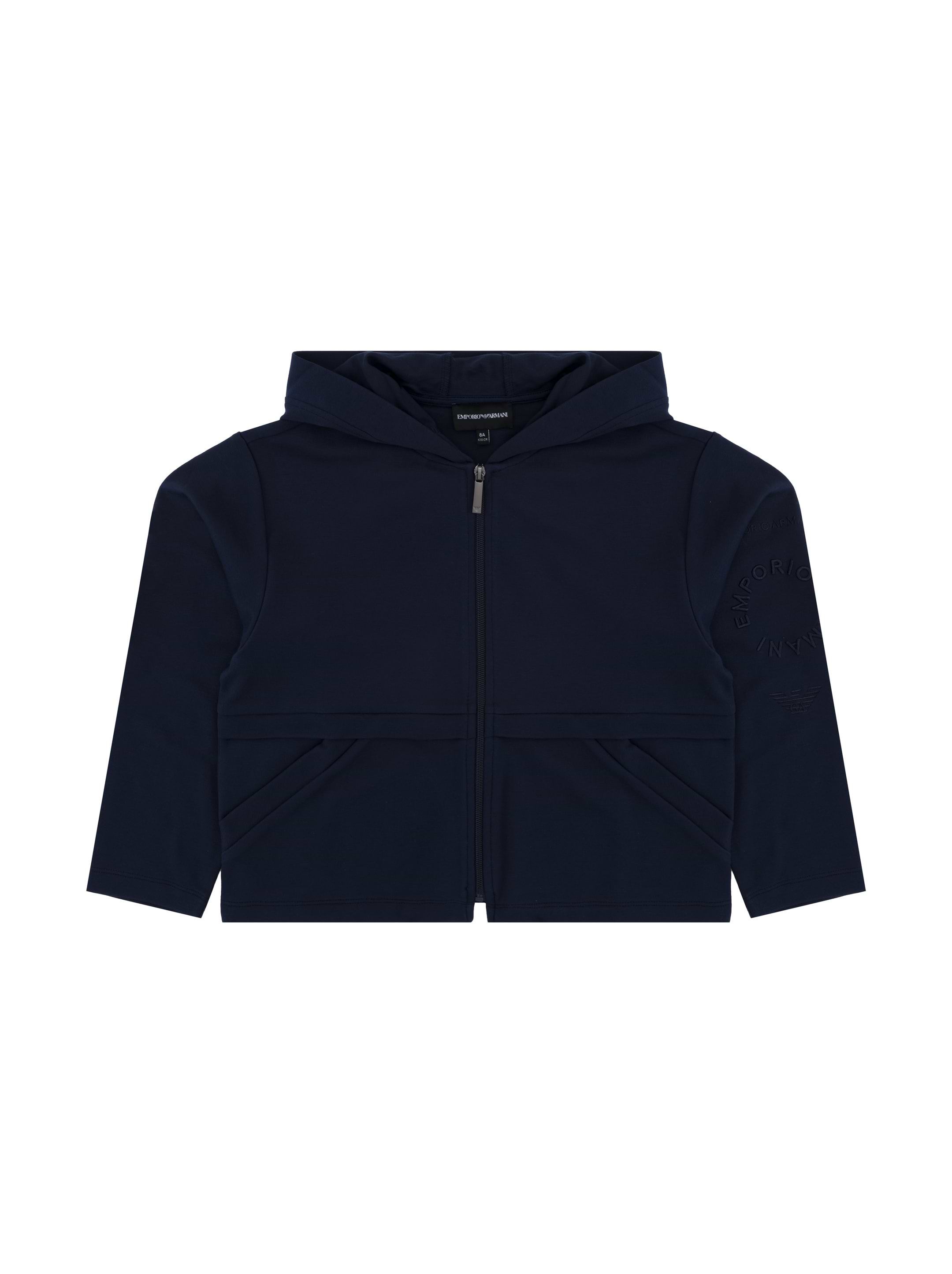 EMPORIO ARMANI キッズジャケット 12A ホワイト EA7 Kids Jacket with Hood - EMPORIO ARMANI EA7 - Pellecchia