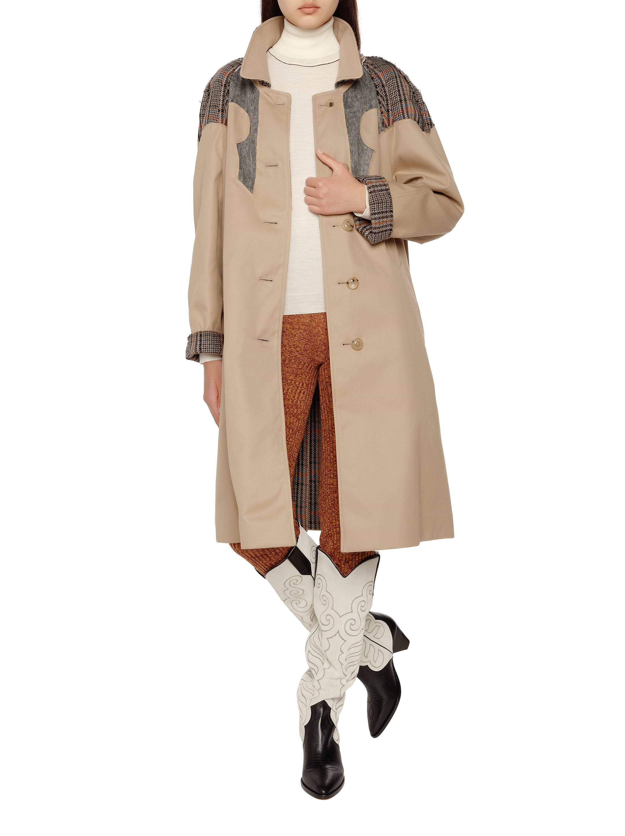 ISABEL MARANT スクエアフレムメカネ IM0021 MVU GWENDOLINE ジャケット 女性 black and ecru | ISABEL MARANT