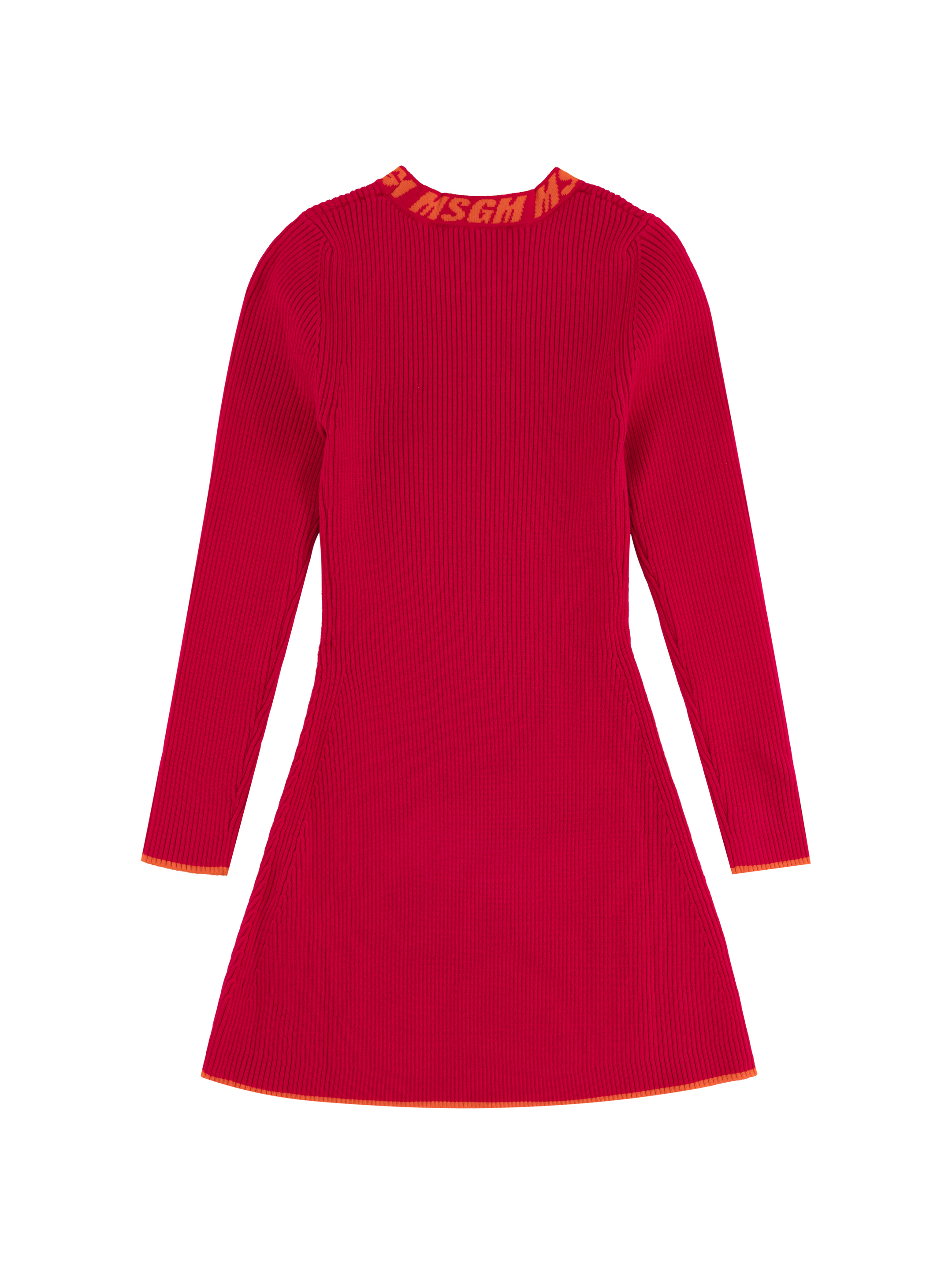 MSGM kids' Jersey dress with logo - buy for 56850 KZT in the