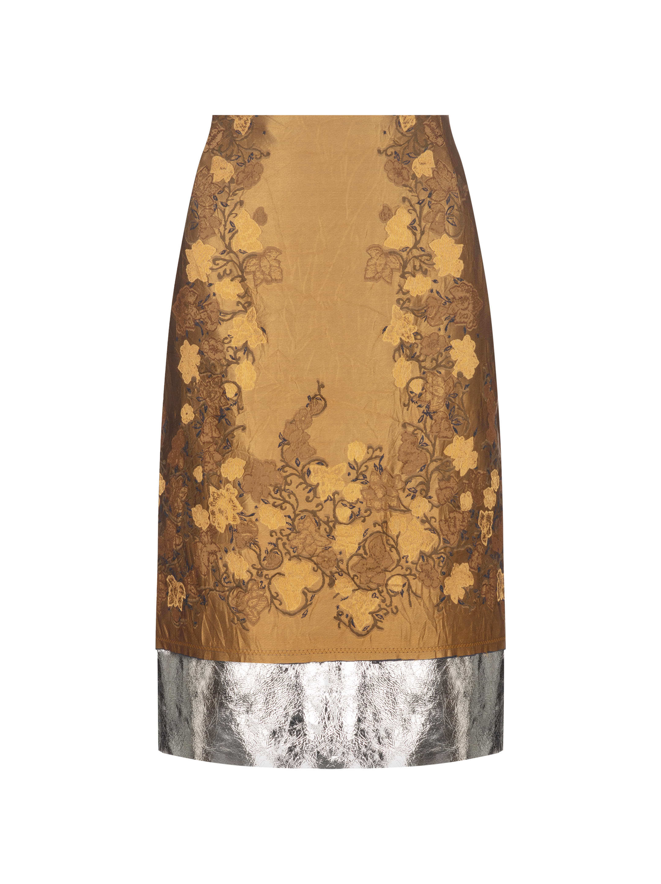 Dries Van Noten women's Combined jacquard skirt - buy for