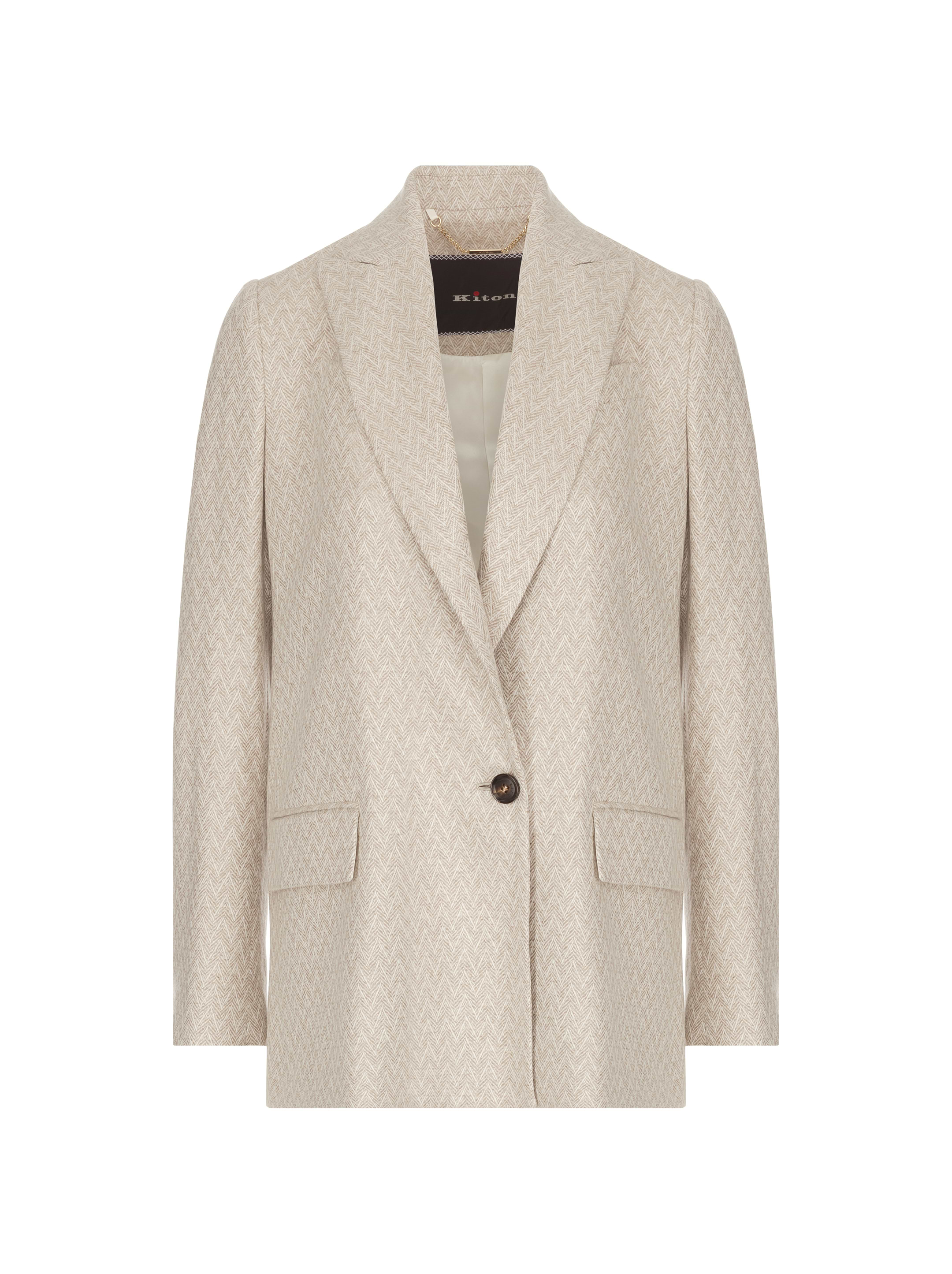 Kiton women's Single-breasted blazer with a print - buy for