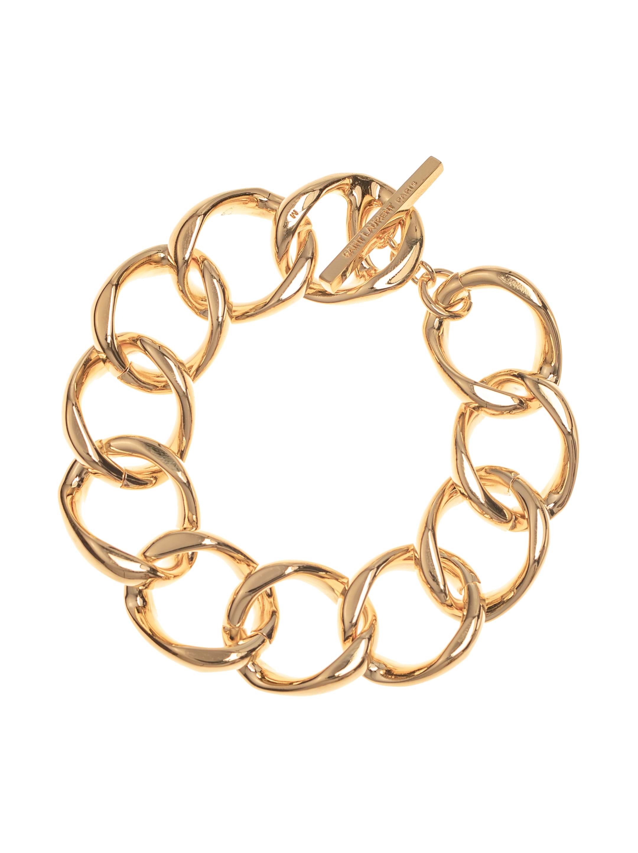 Saint Laurent women's Logo chain bracelet - buy for 320500