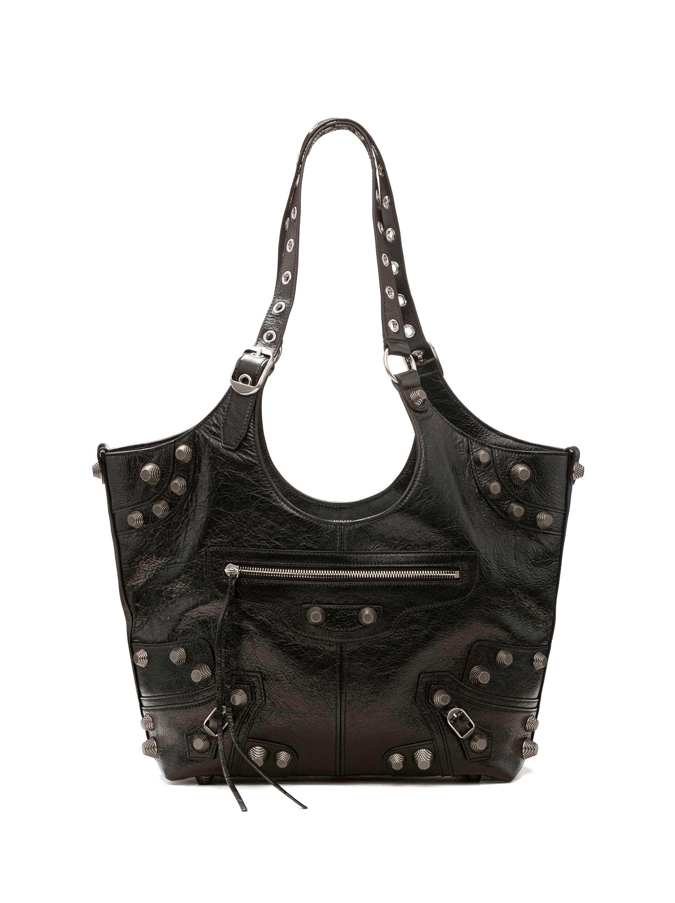 BALENCIAGA Le Cagole レザー トートバッグ 759952 BLACK 24PF new/BALENCIAGA Le Cagoleレザートートバッグ Bag Black
