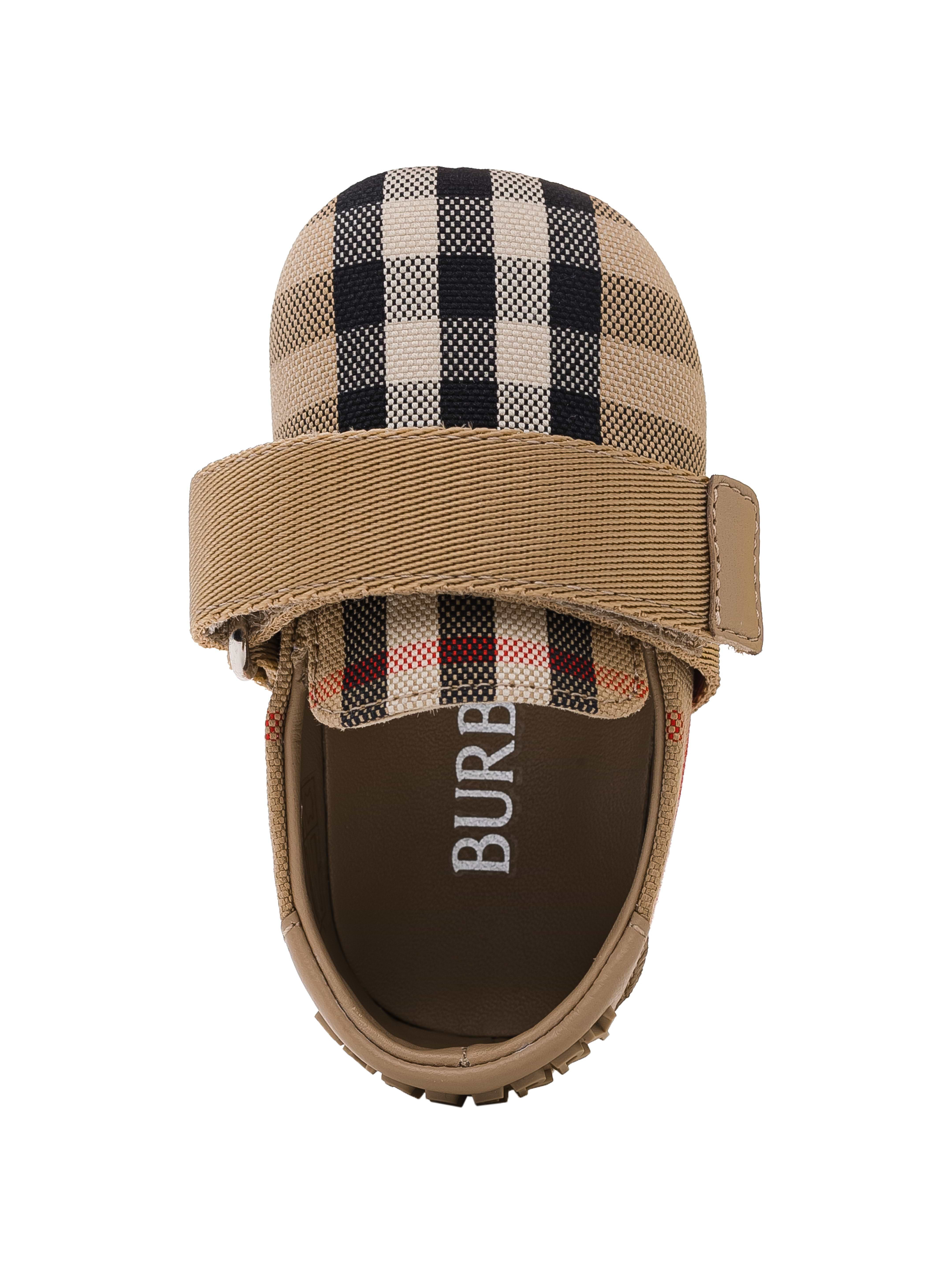 Vintage Check textile baby booties Burberry for kids - buy
