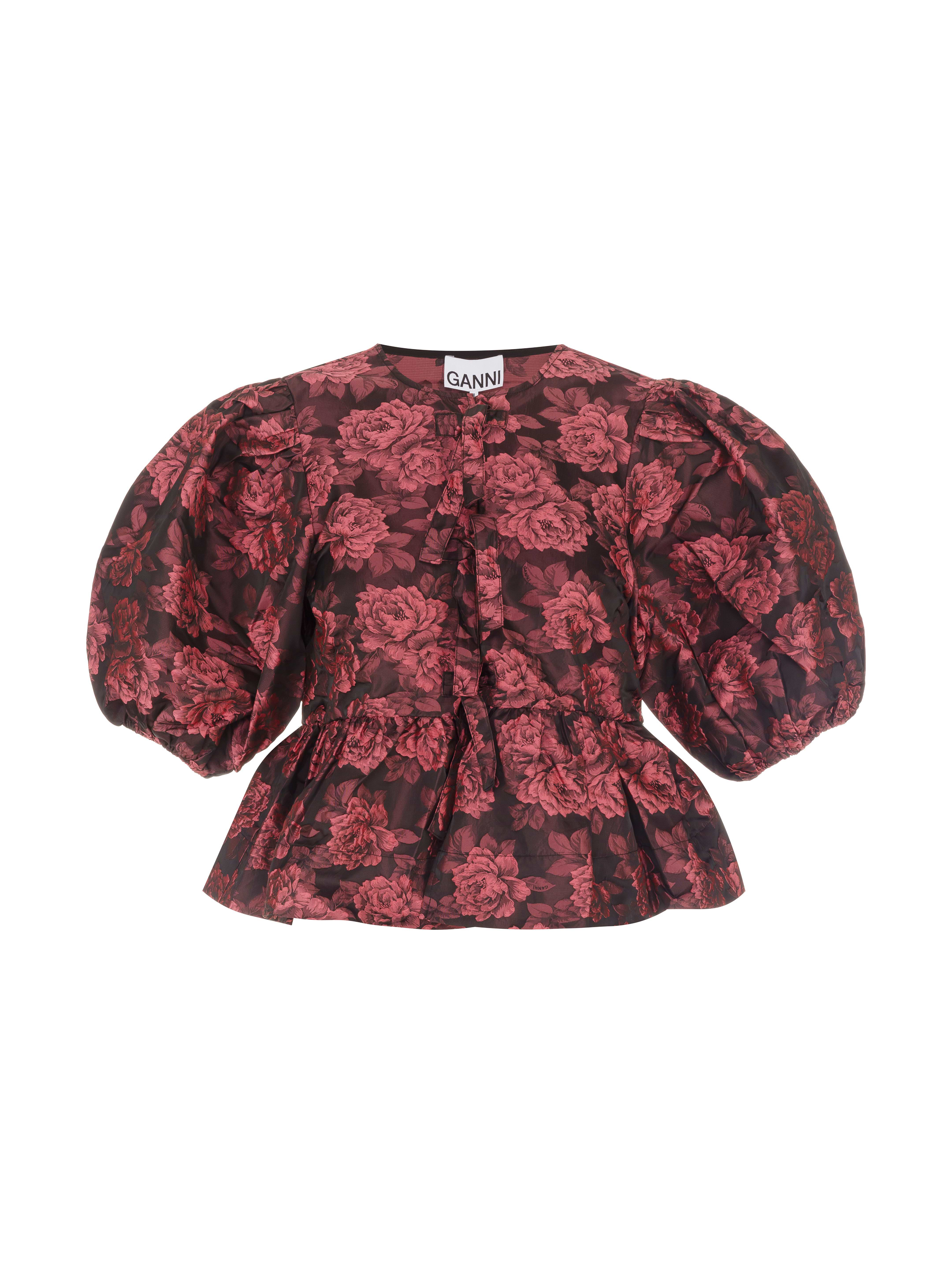 Ganni women's Floral jacquard blouse - buy for 109800 KZT in