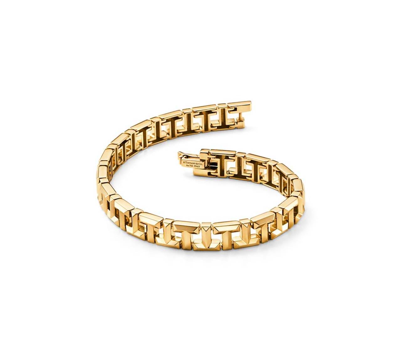 Tiffany & Co. Narrow Bracelet Tiffany T Gold - buy for