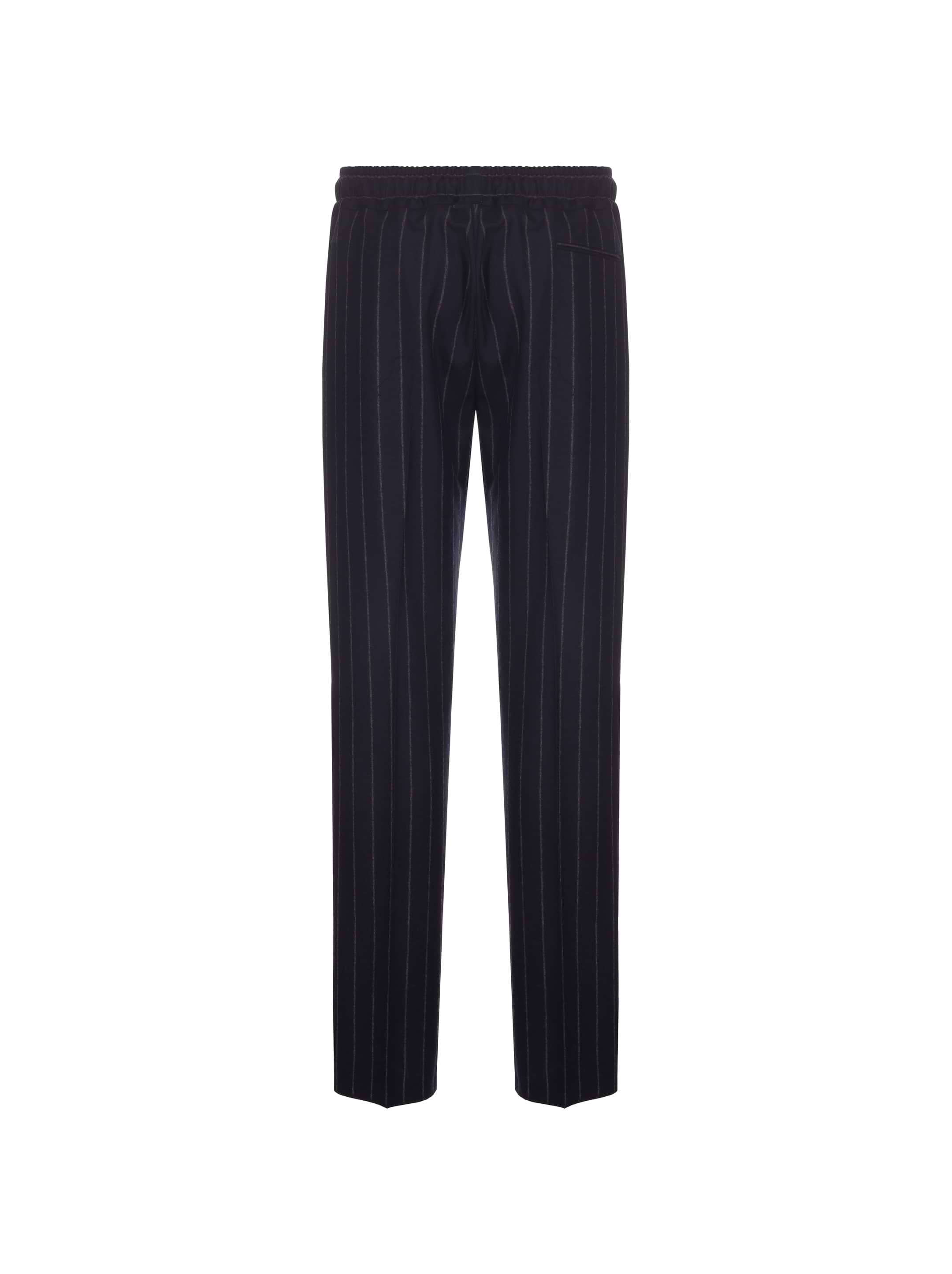 【SATIIIZ】Kiar Stripe Pants Sartorio men's Tapered striped pants - buy for 242900 KZT in