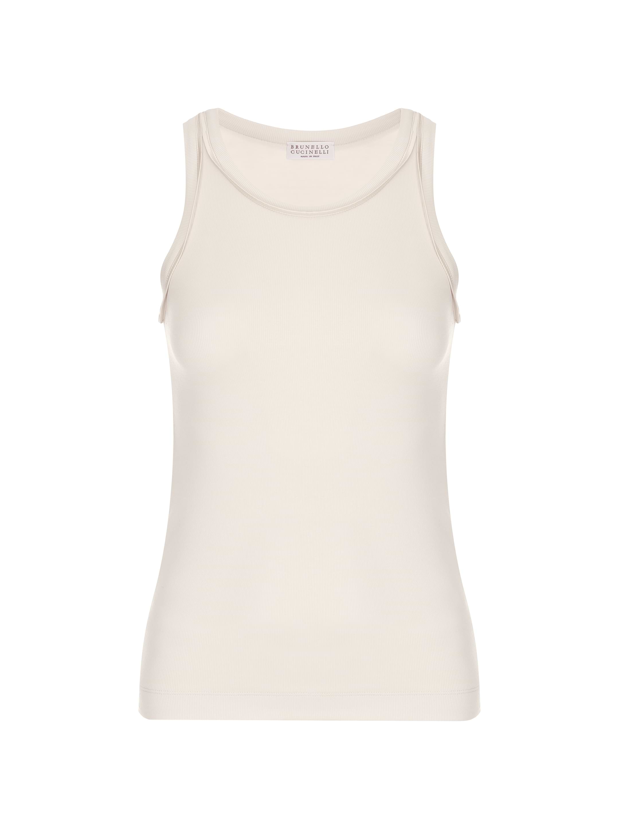 Brunello Cucinelli women's Silk top with monil chain - buy