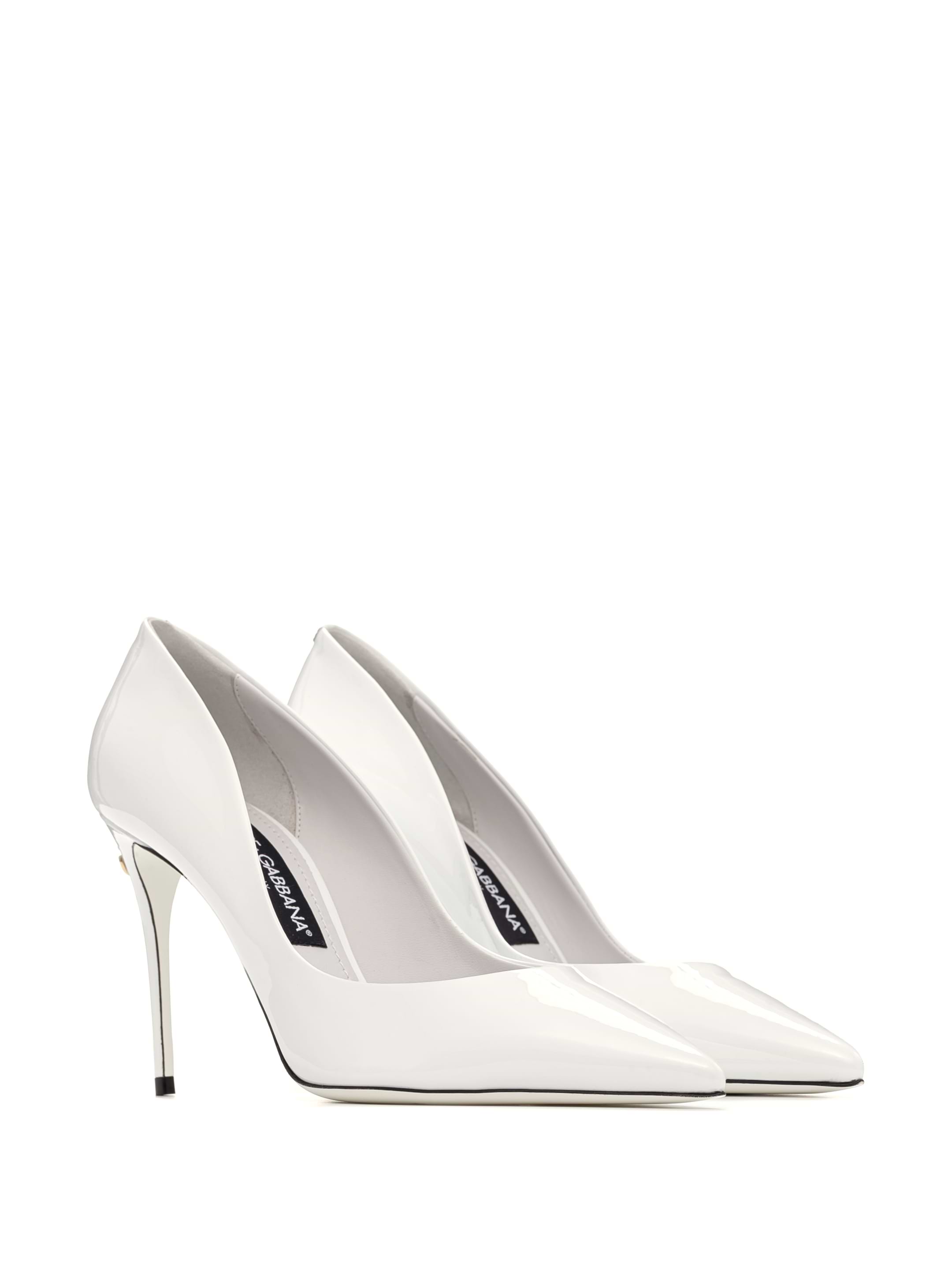 Dolce&Gabbana women's DG patent leather pumps - buy for