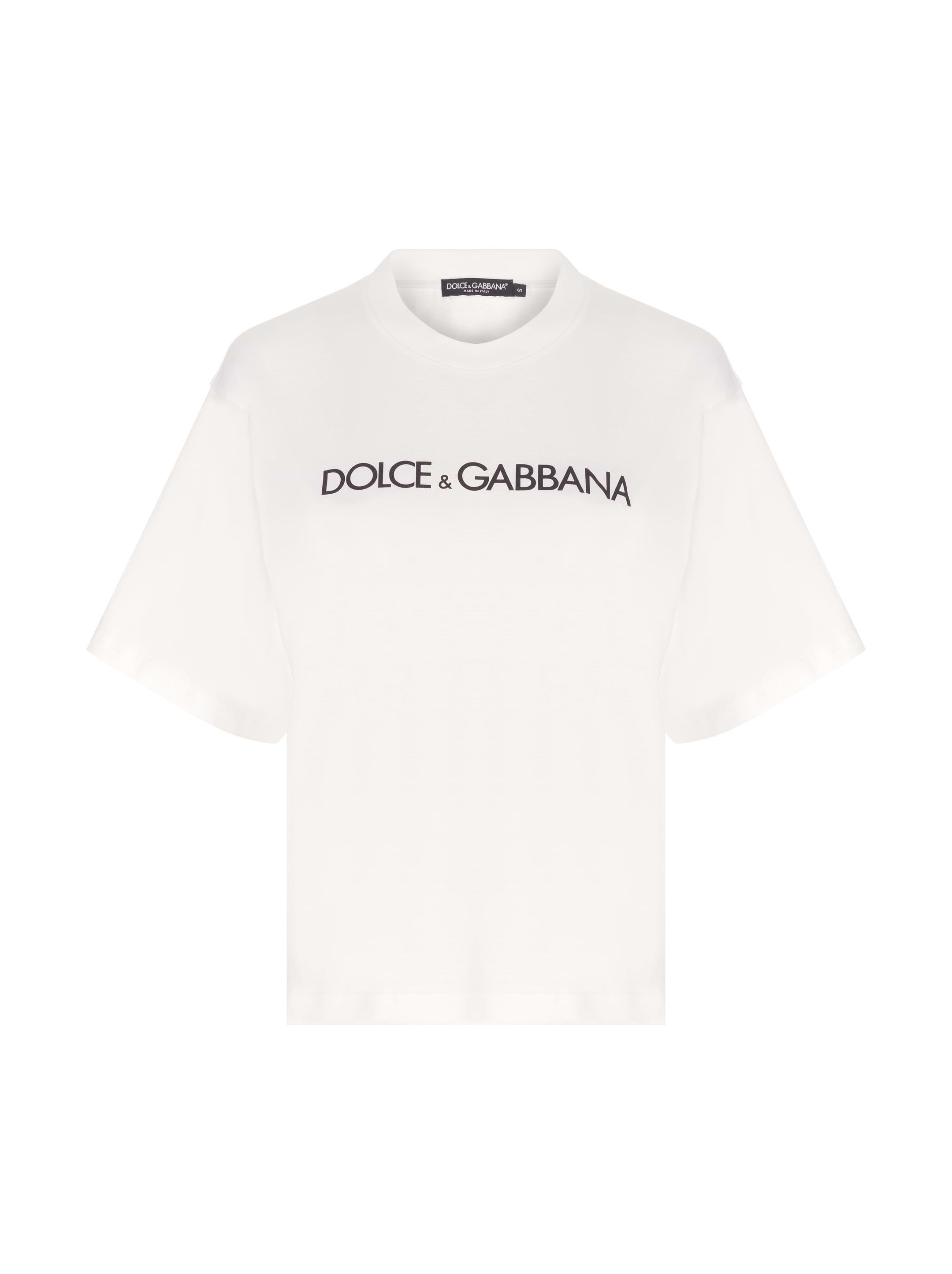 Dolce&Gabbana women's Logo cotton t-shirt - buy for 168360