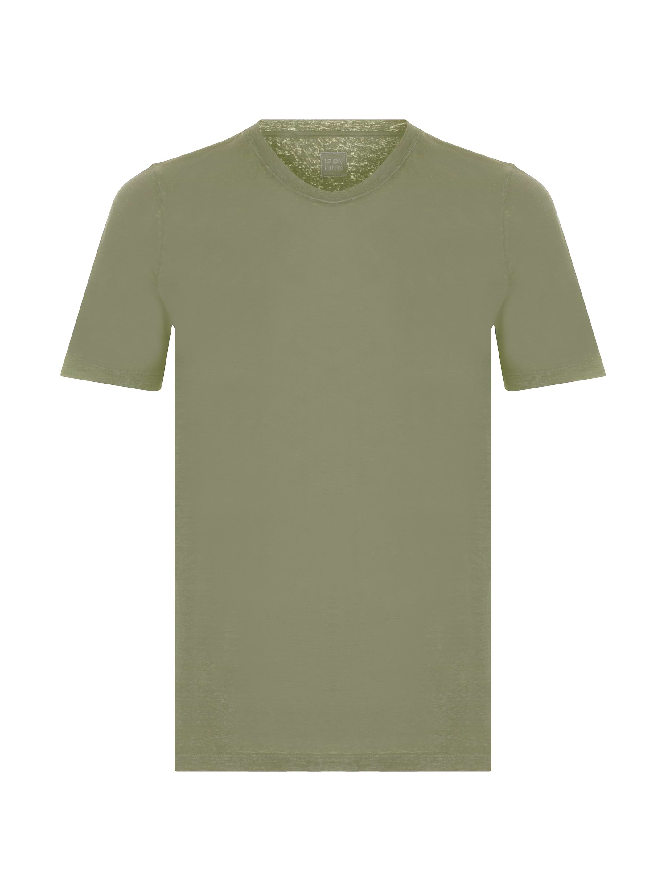 Tシャツ・カットソー 120% LINO Men T-shirt Coffee 32ALIM7186000E90832ALIM S00034 120% Lino men's Linen T-shirt - buy for 46850 KZT in the
