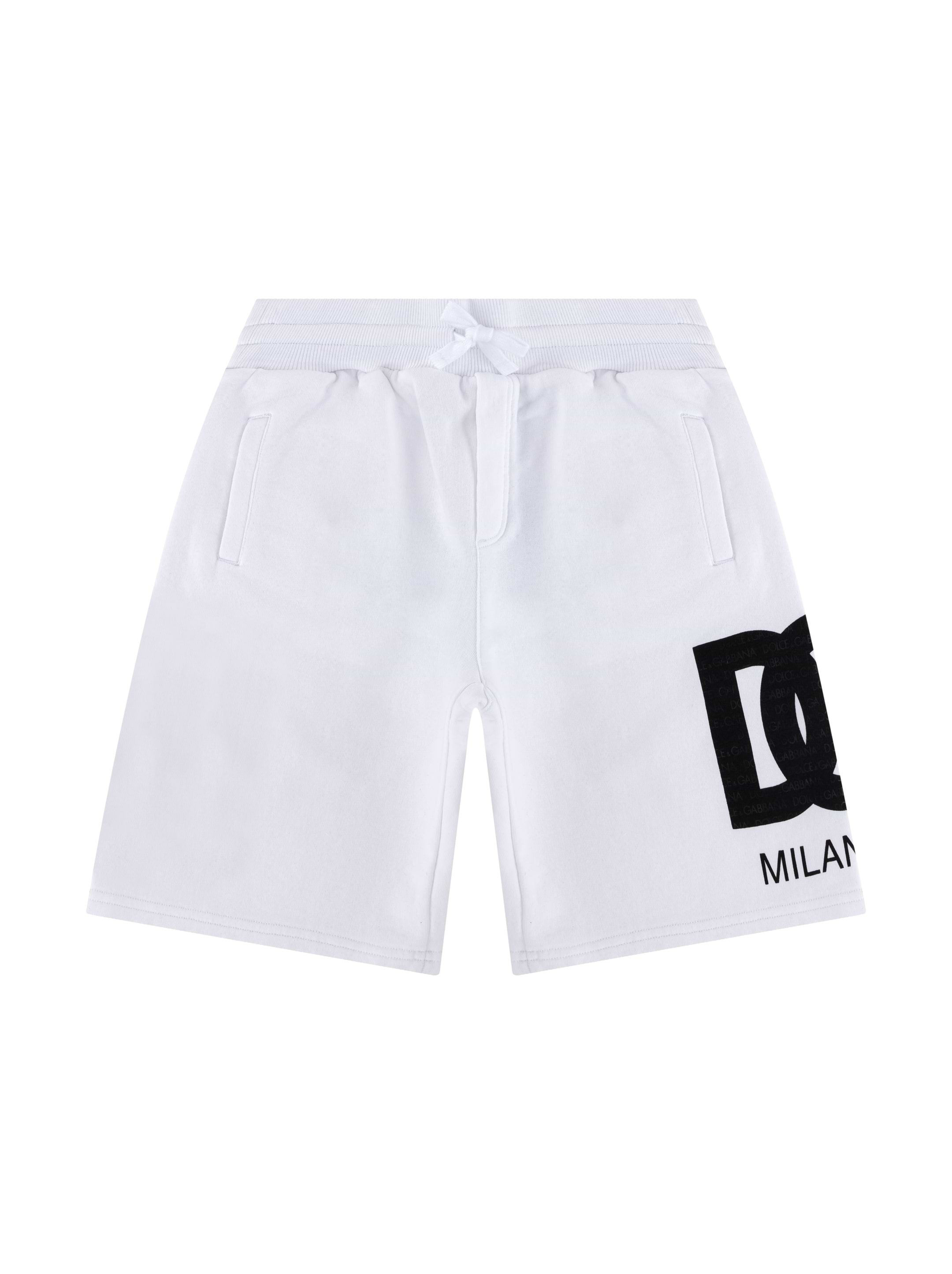 ショートパンツ Dolce & Gabbana Cotton Shorts With Dg Plaque Dolce & Gabbana Cotton Logo Plaque Shorts | Sendegaro