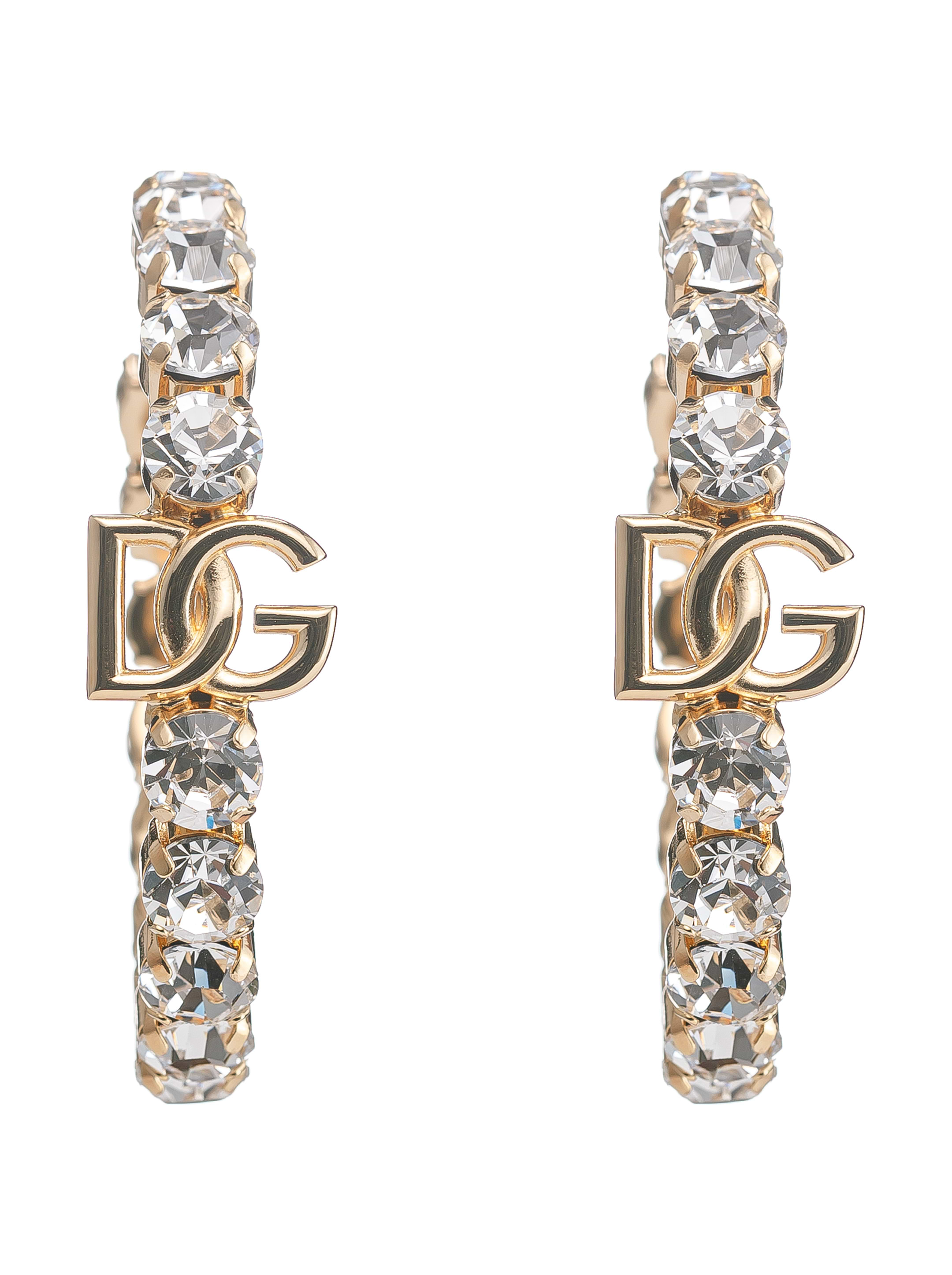 Dolce&Gabbana women's DG hoop earrings - buy for 315630 KZT