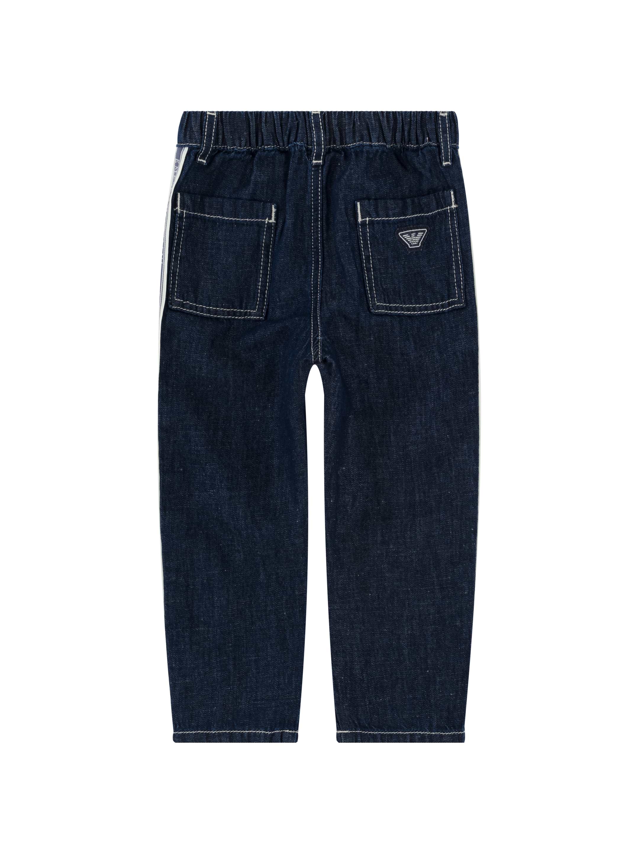 Straight pants with side stripes EMPORIO ARMANI for kids