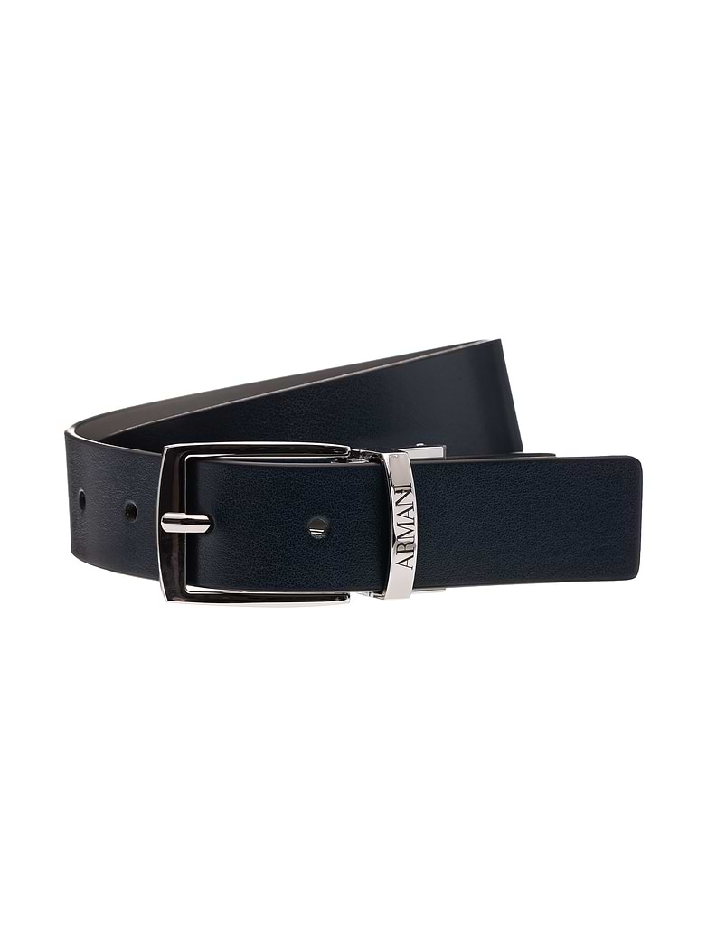 EMPORIO ARMANI kids' Logo leather belt buy for 70800 KZT in the