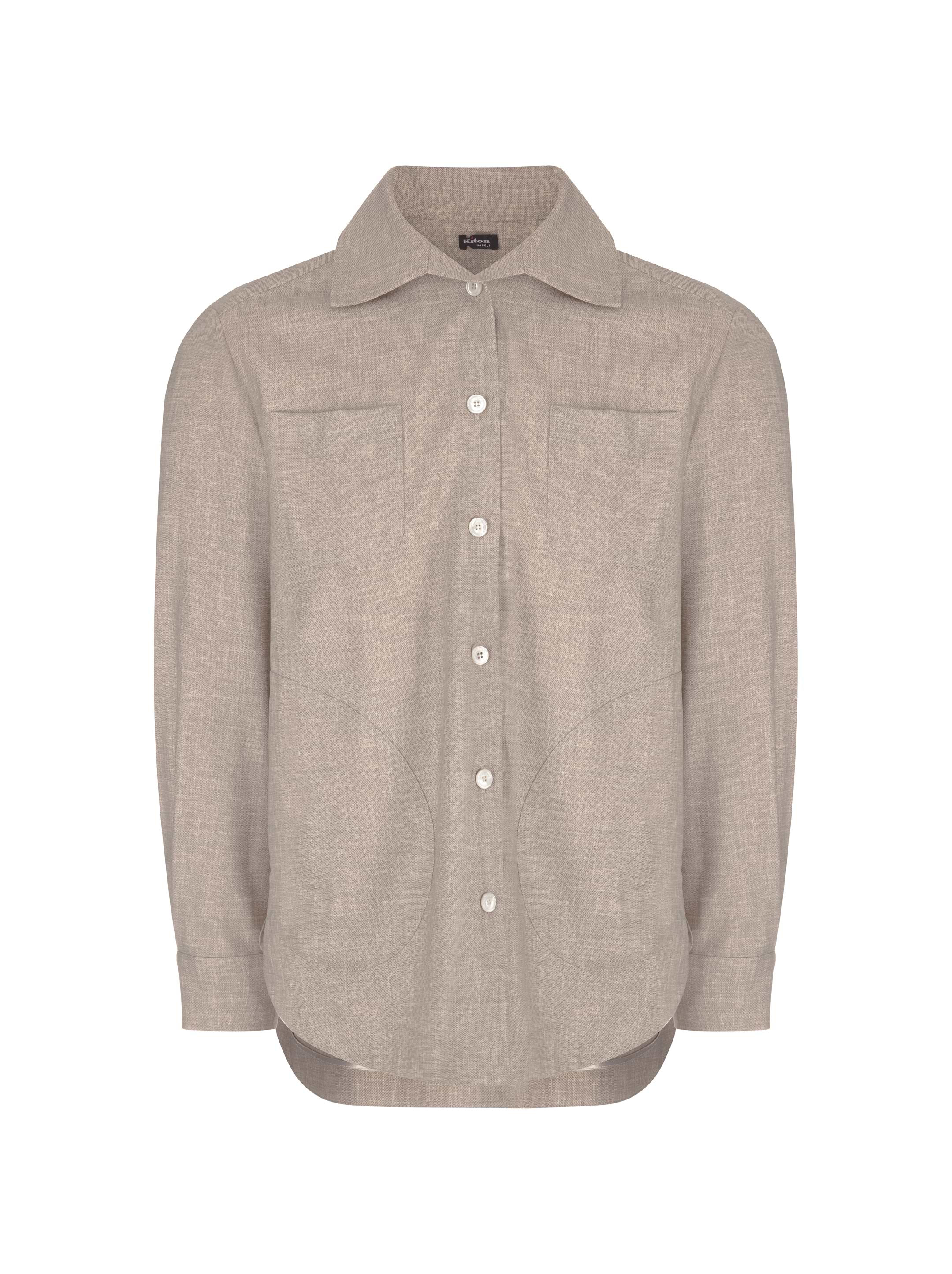 Wool shirt Kiton for men - buy in the official Viled online