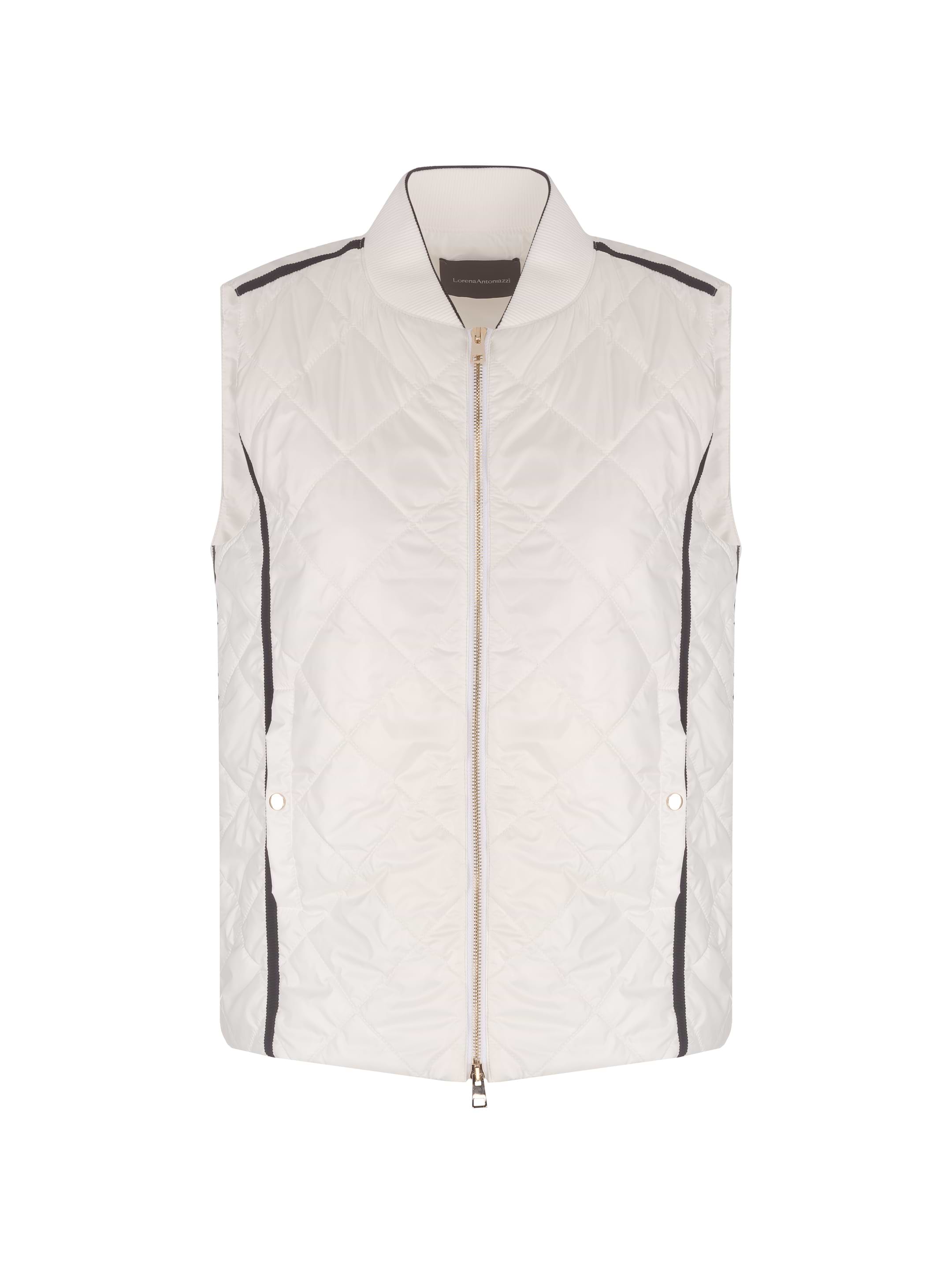 ブルゾン Lorena Antoniazzi Quilted Gilet Quilted logo vest Lorena Antoniazzi for women - buy in the