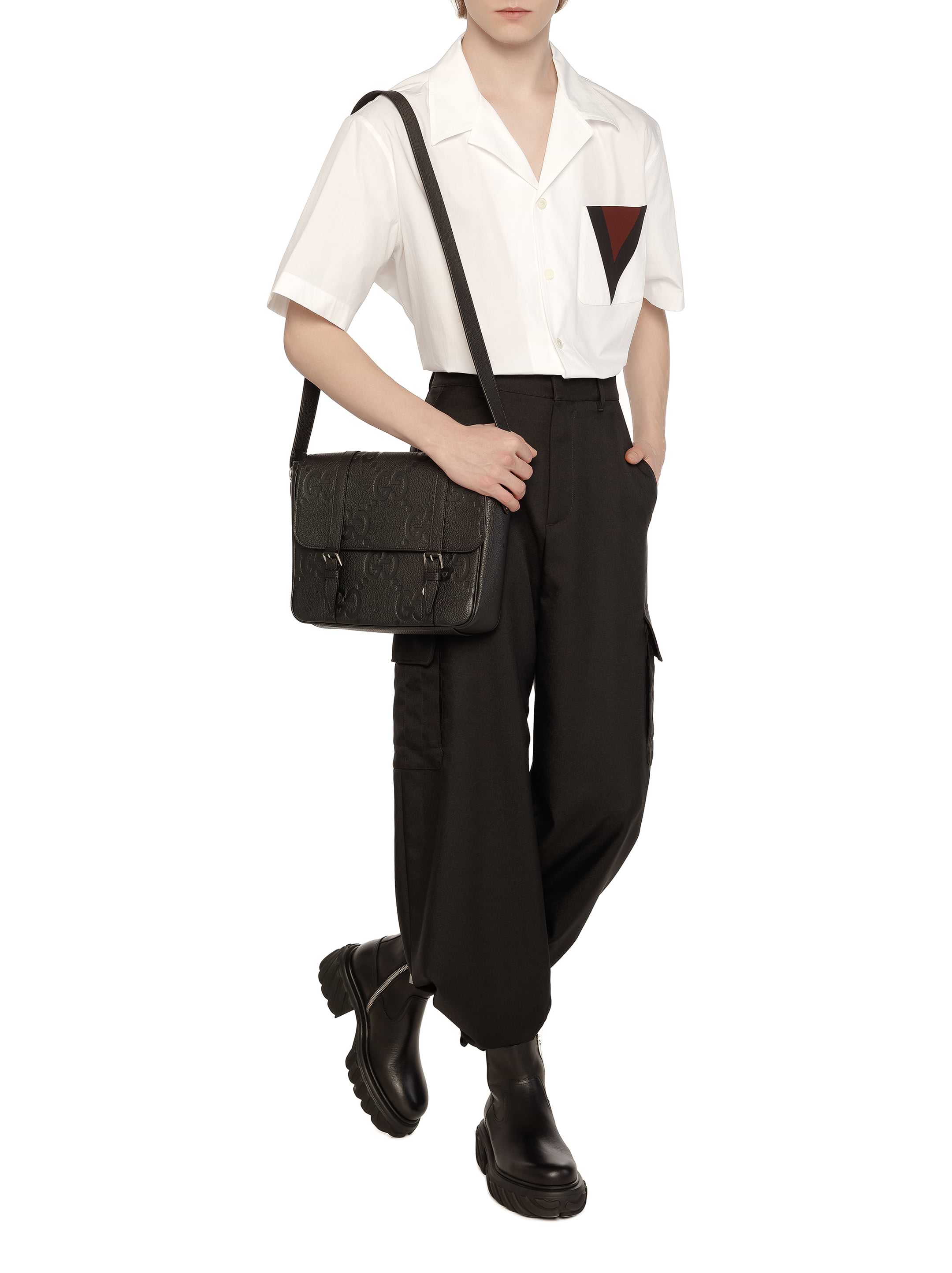 Valentino Garavani men's Cotton shirt with logo - buy for