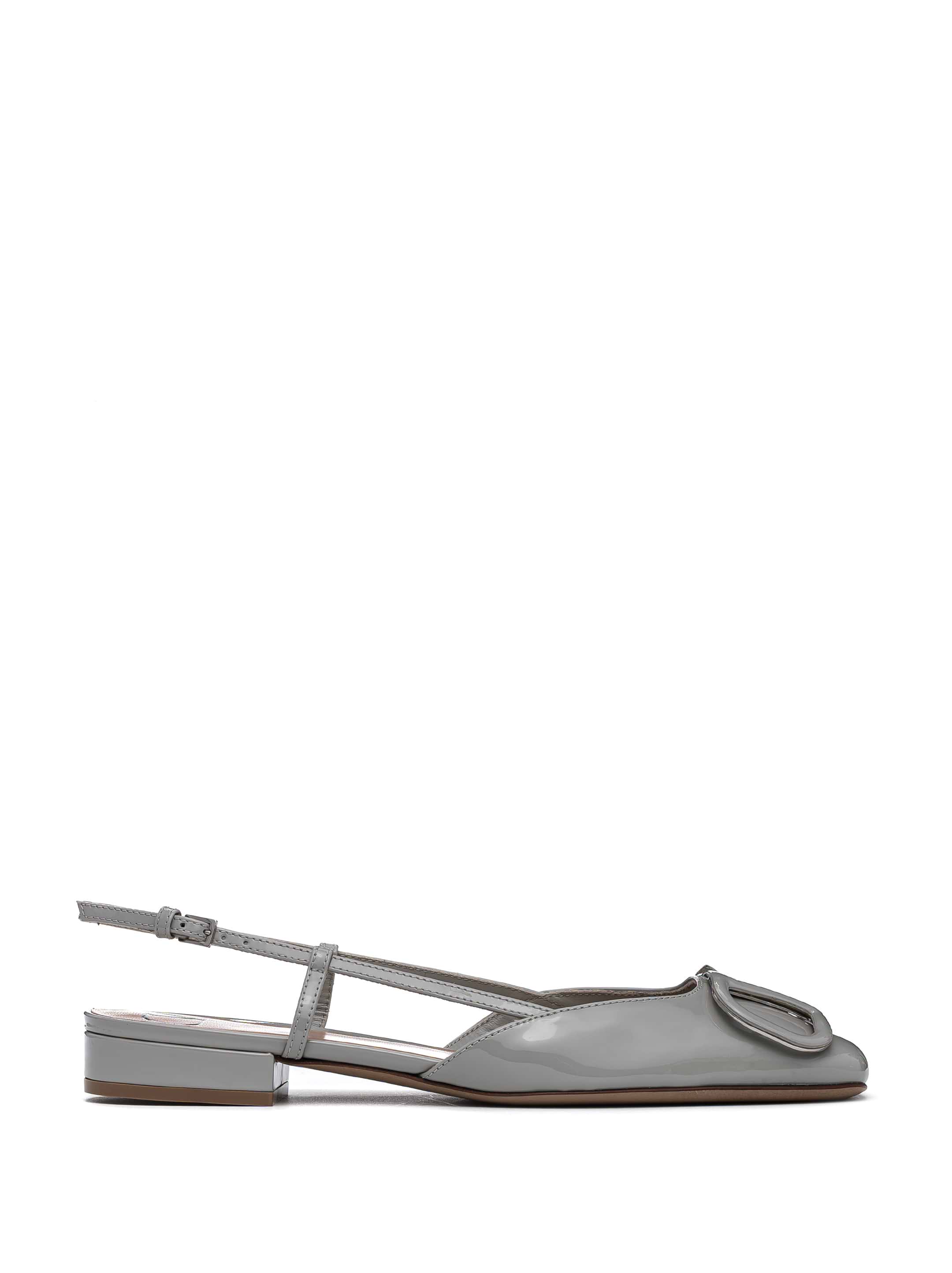V-logo lacquered slingbacks Valentino Garavani for women