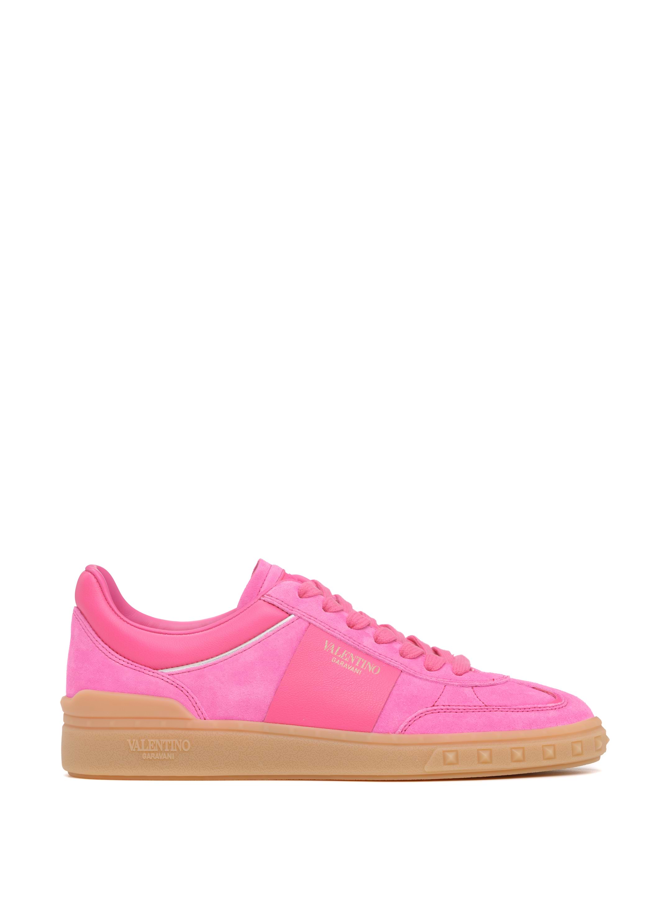 VALENTINO CORAL SUEDE UPVILLAGE SNEAKERS VALENTINO GARAVANI VALENTINO CORAL SUEDE UPVILLAGE SNEAKERS VALENTINO GARAVANI