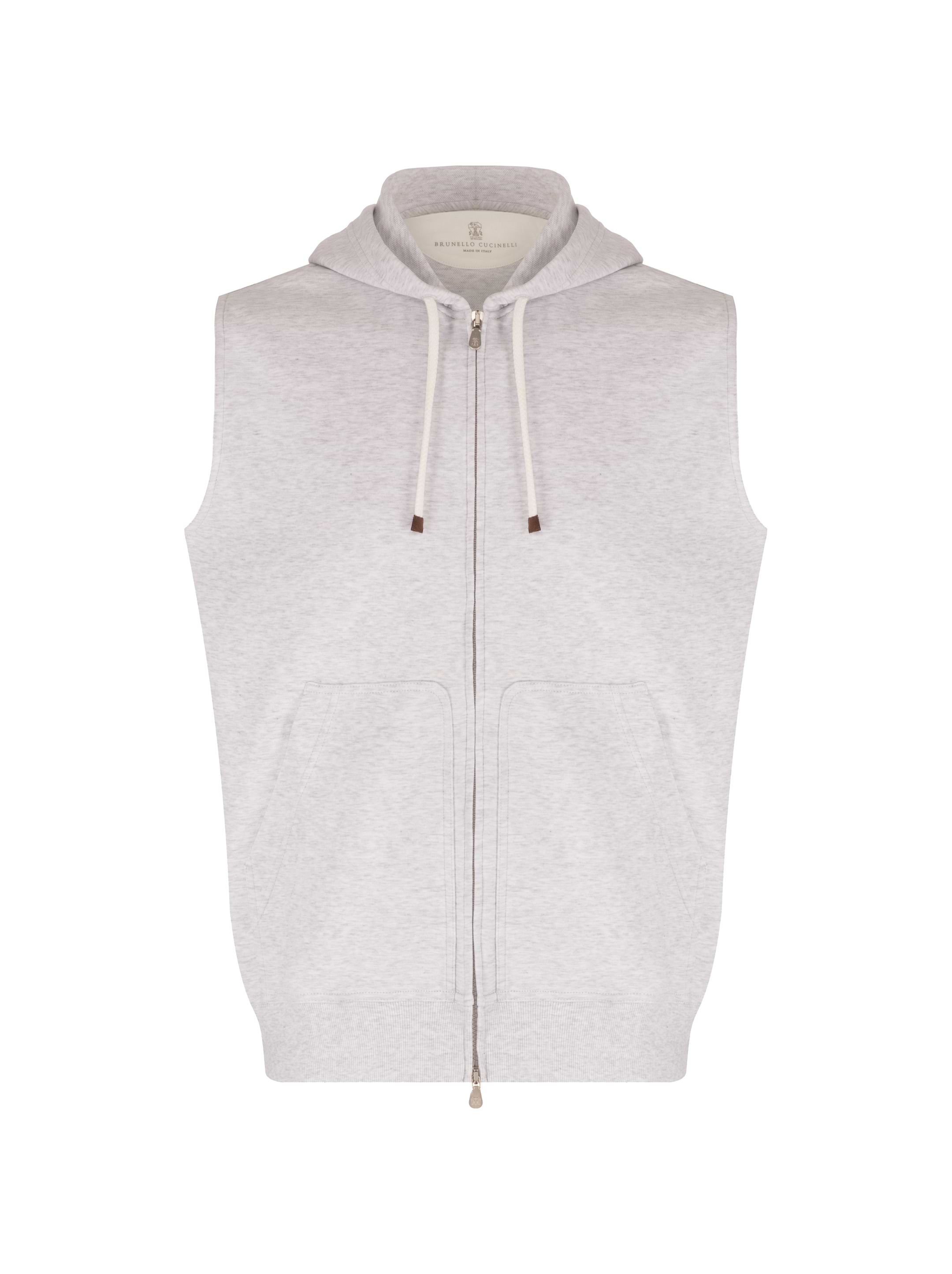 Brunello Cucinelli men's Hooded cotton vest - buy for 306110