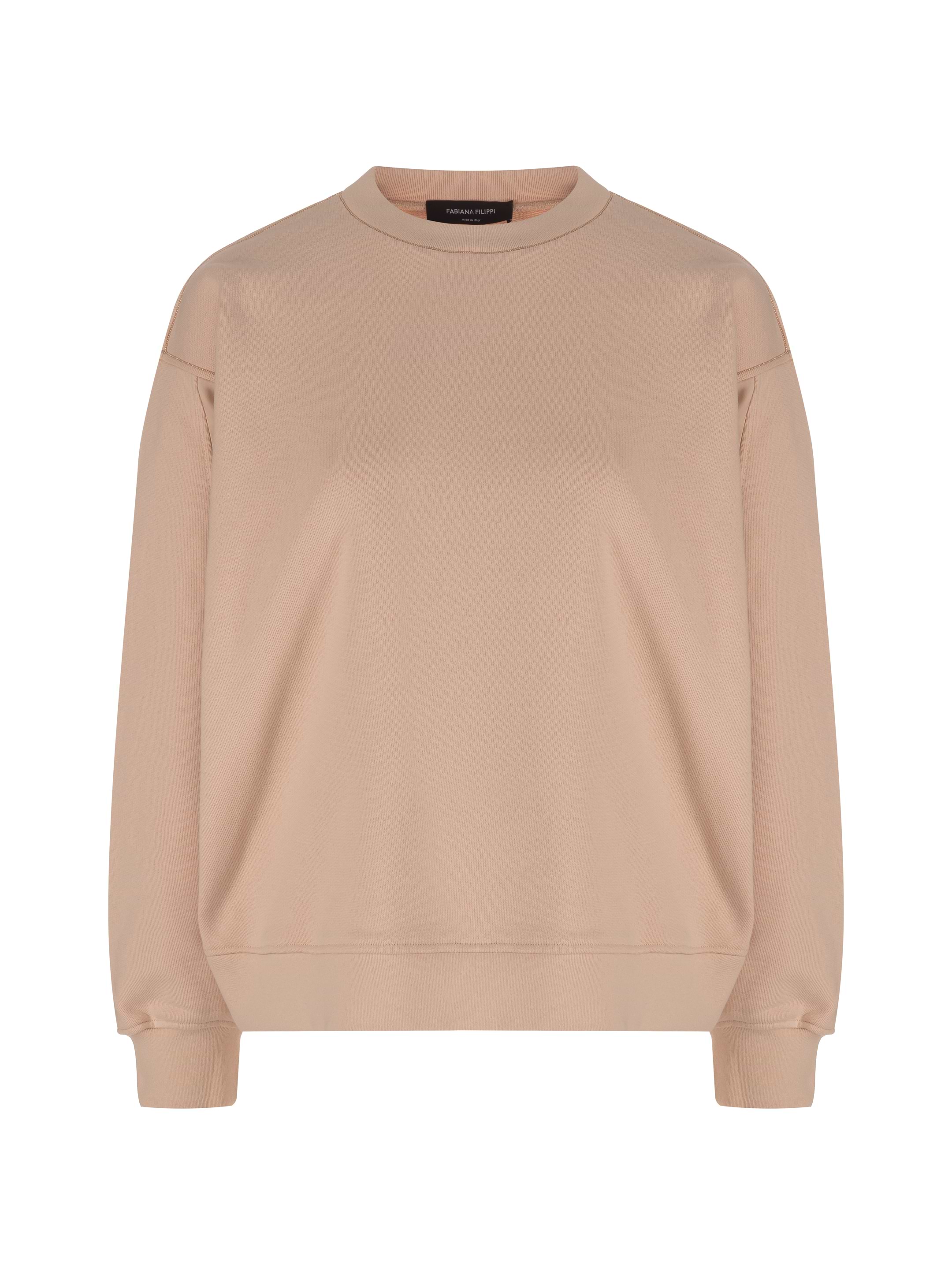 Combined sweatshirt with monil chain Fabiana Filippi for
