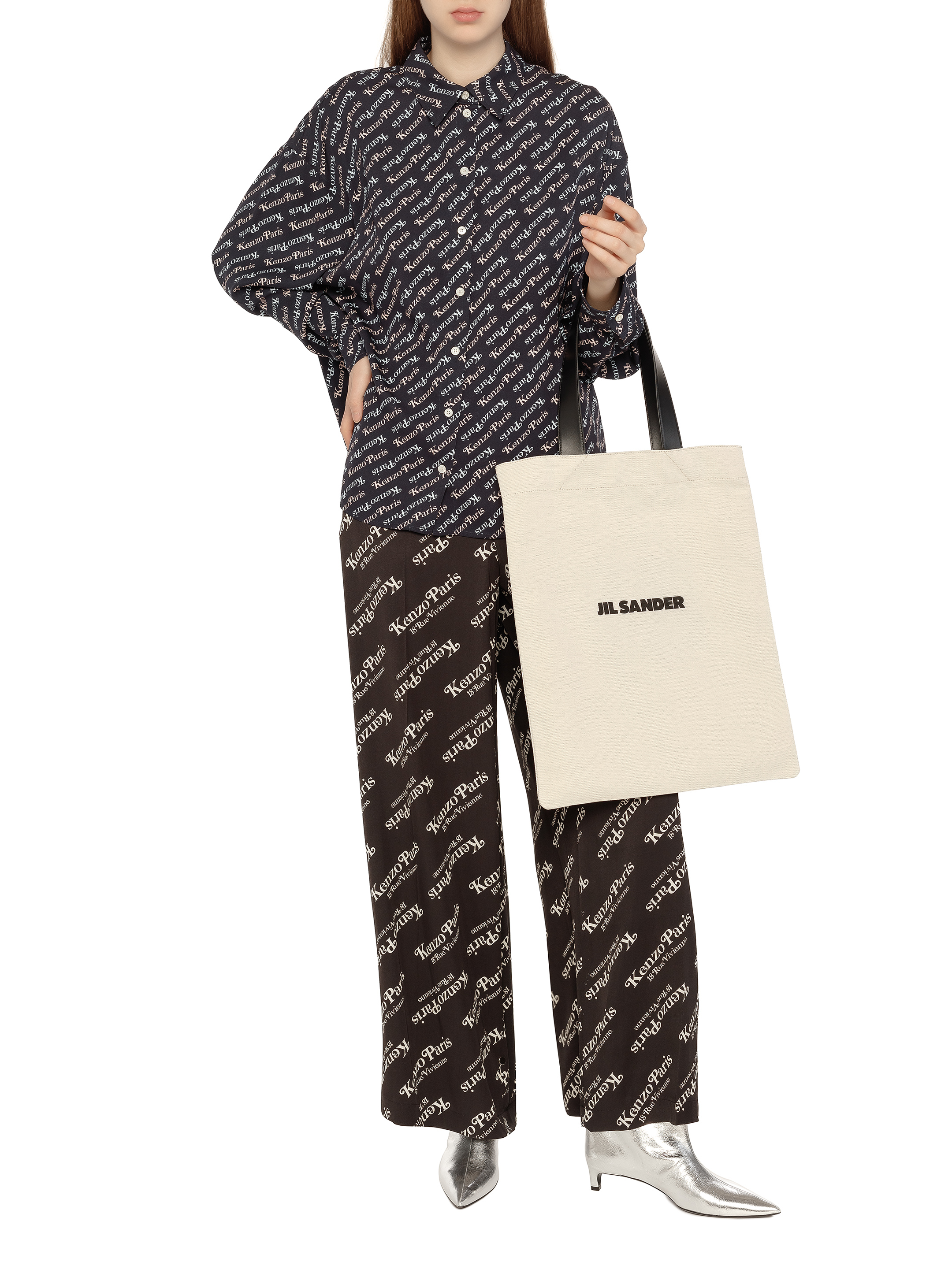 Jil Sander women's Logo shopper bag - buy for 218650 KZT in