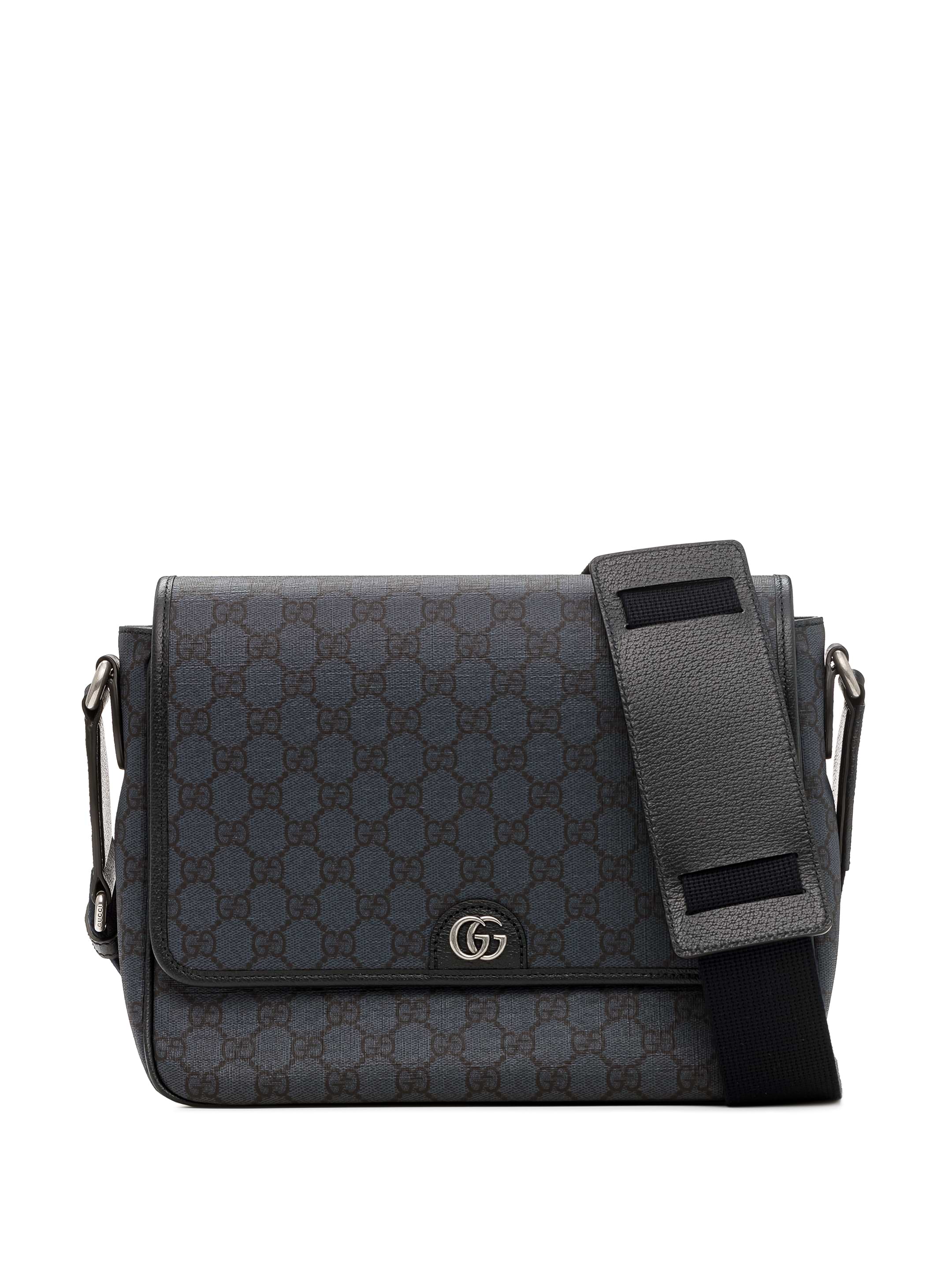Valentino Garavani men's Toile Iconographe messenger bag