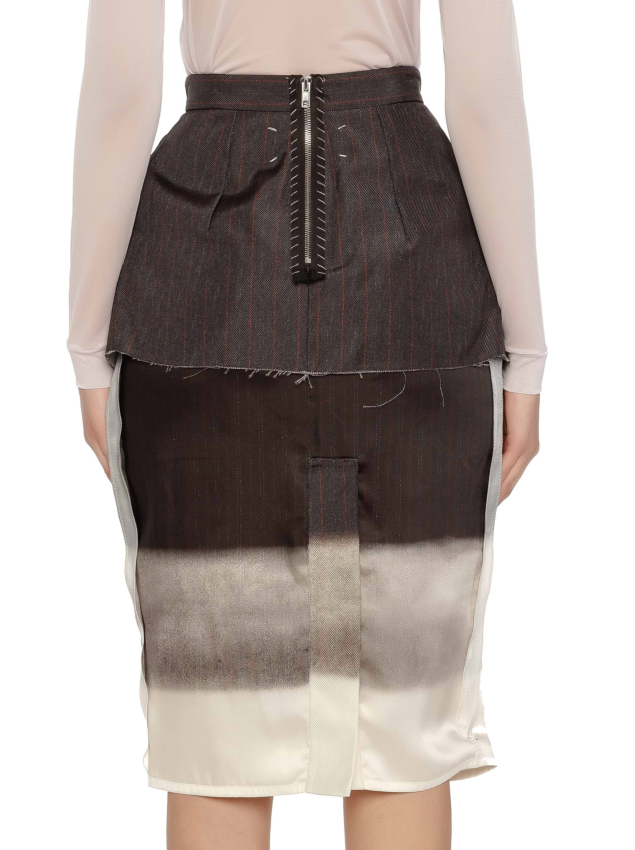 Maison Margiela women's Combined skirt with print - buy for