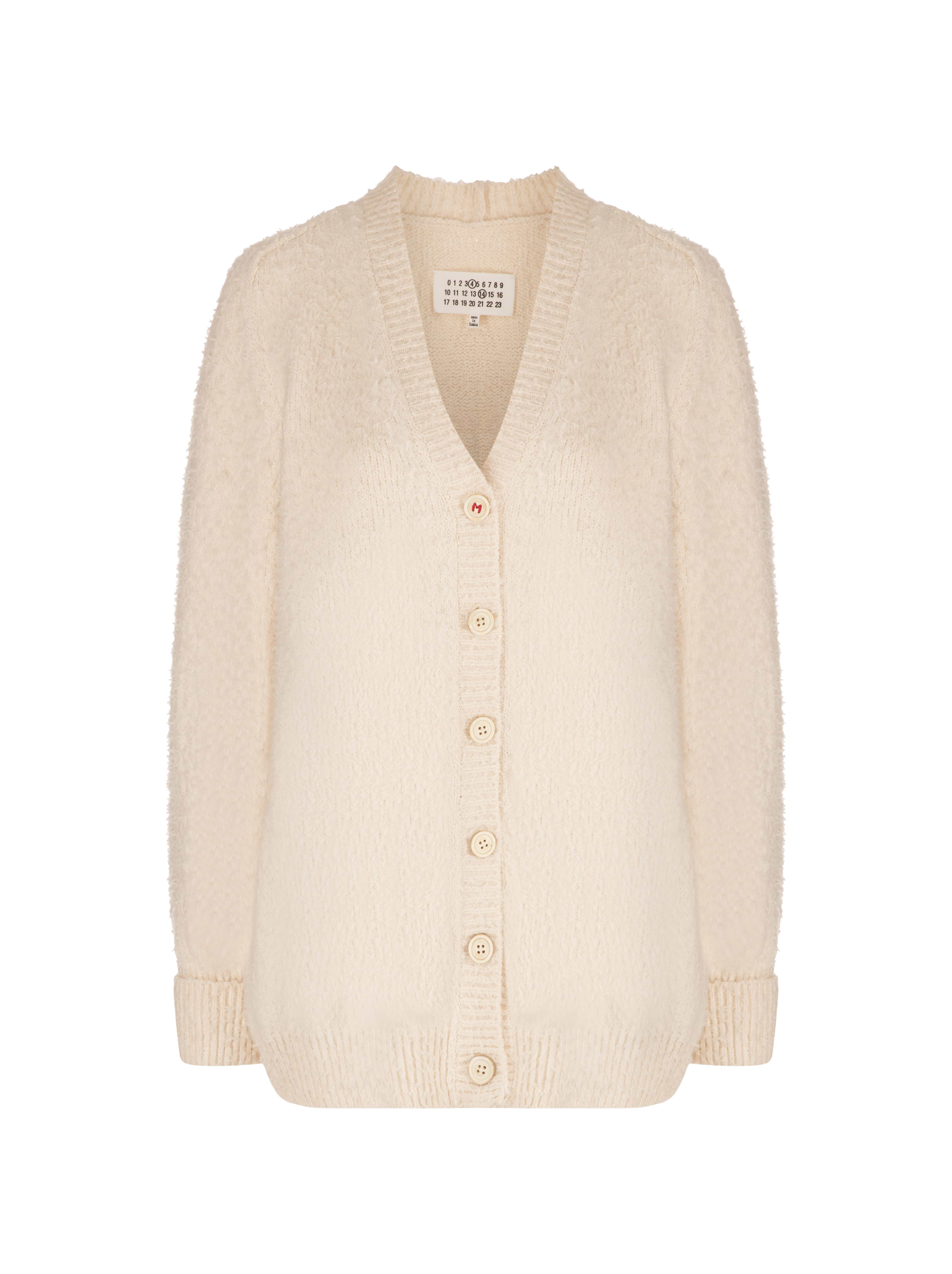 メゾンマルジェラ Maison Margiela ニットカーディガン S51HA0925 「cashmere over size cardigan」 MAISON MARGIELA | CASHMERE KNIT CARDIGAN