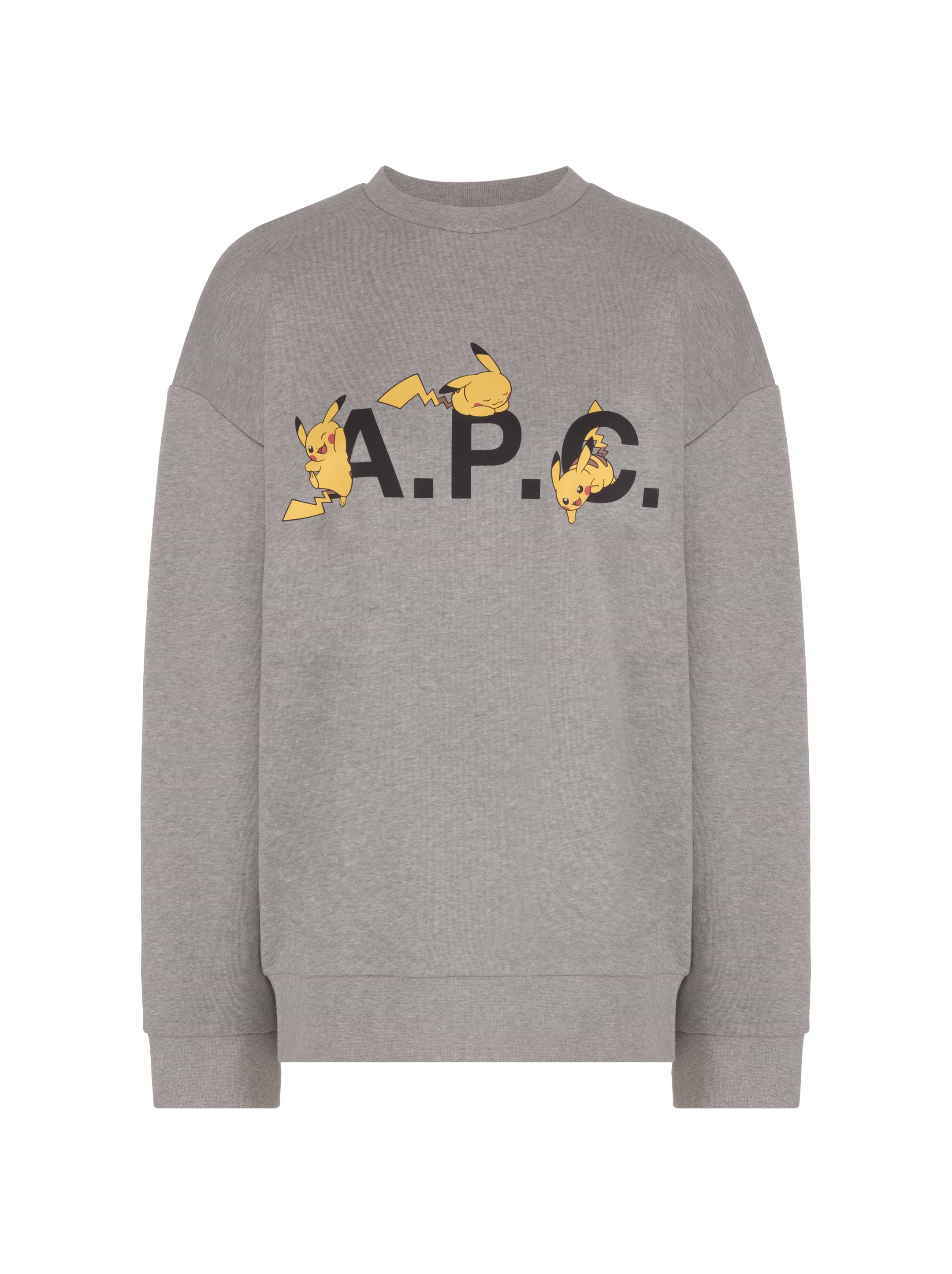 ポケモン - cotton Pokemon cotton sweatshirt A.P.C. for women - buy in the