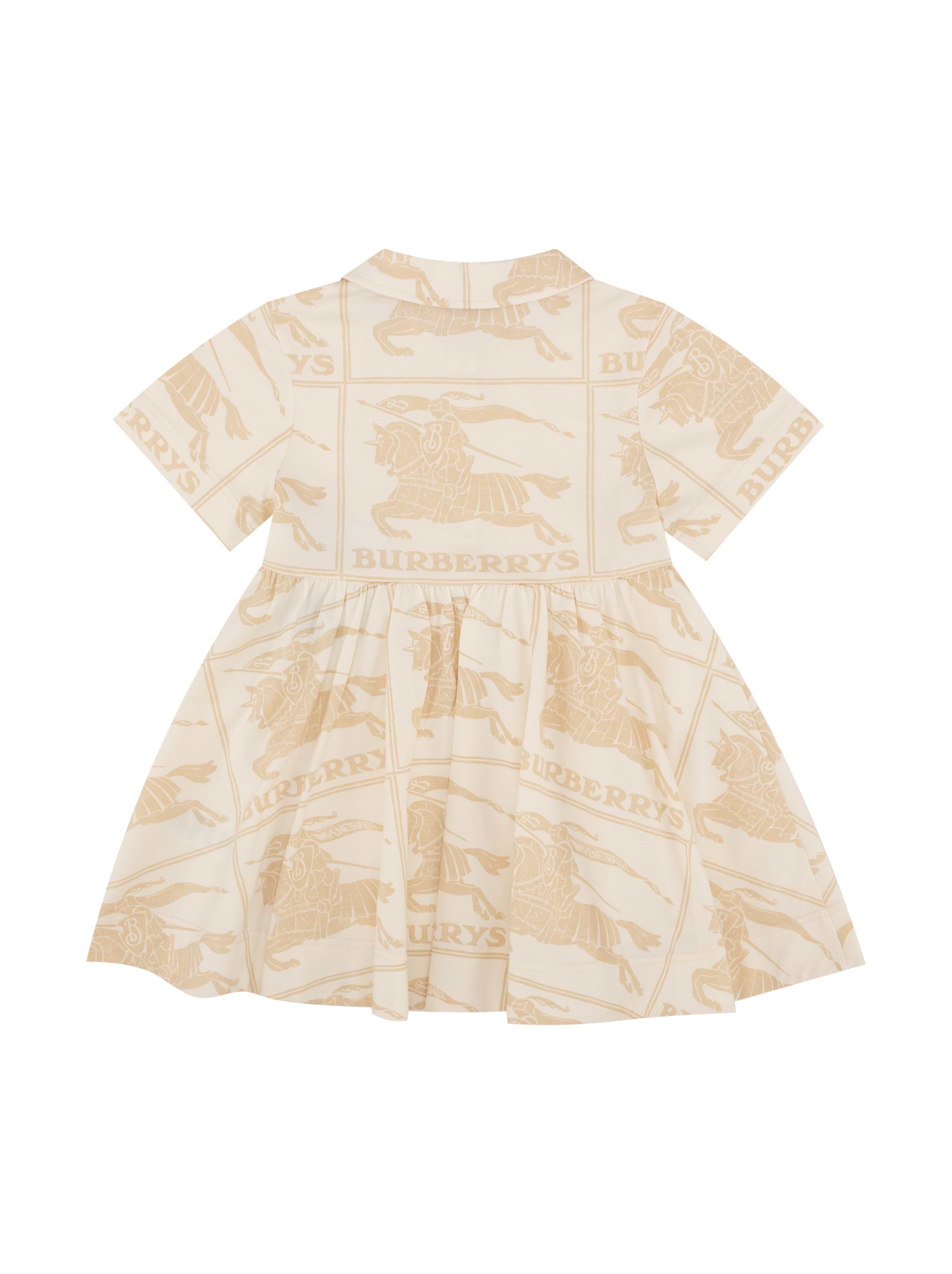 Cotton dress with EKD monogram Burberry for kids - buy in
