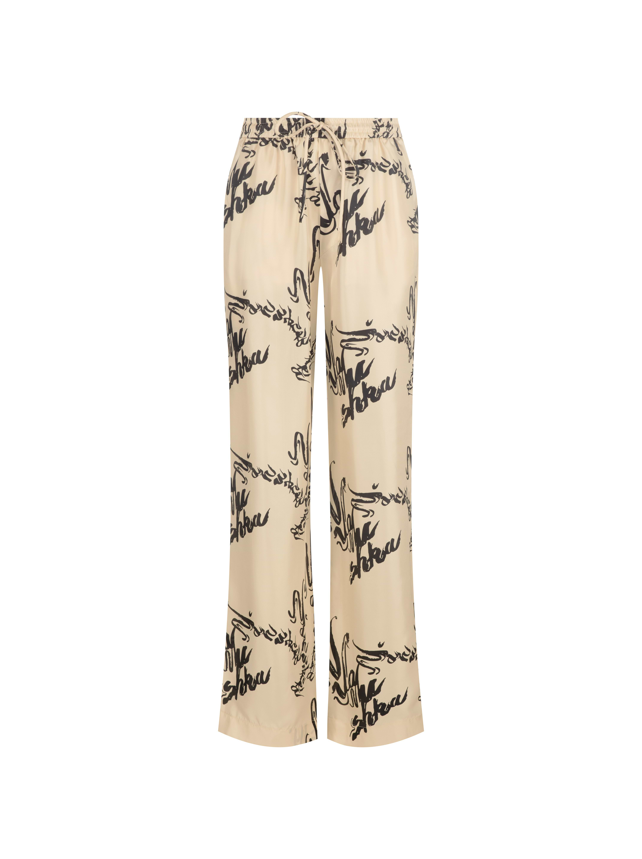 BOSS women's Logo wide-leg pants - buy for 67050 KZT in the