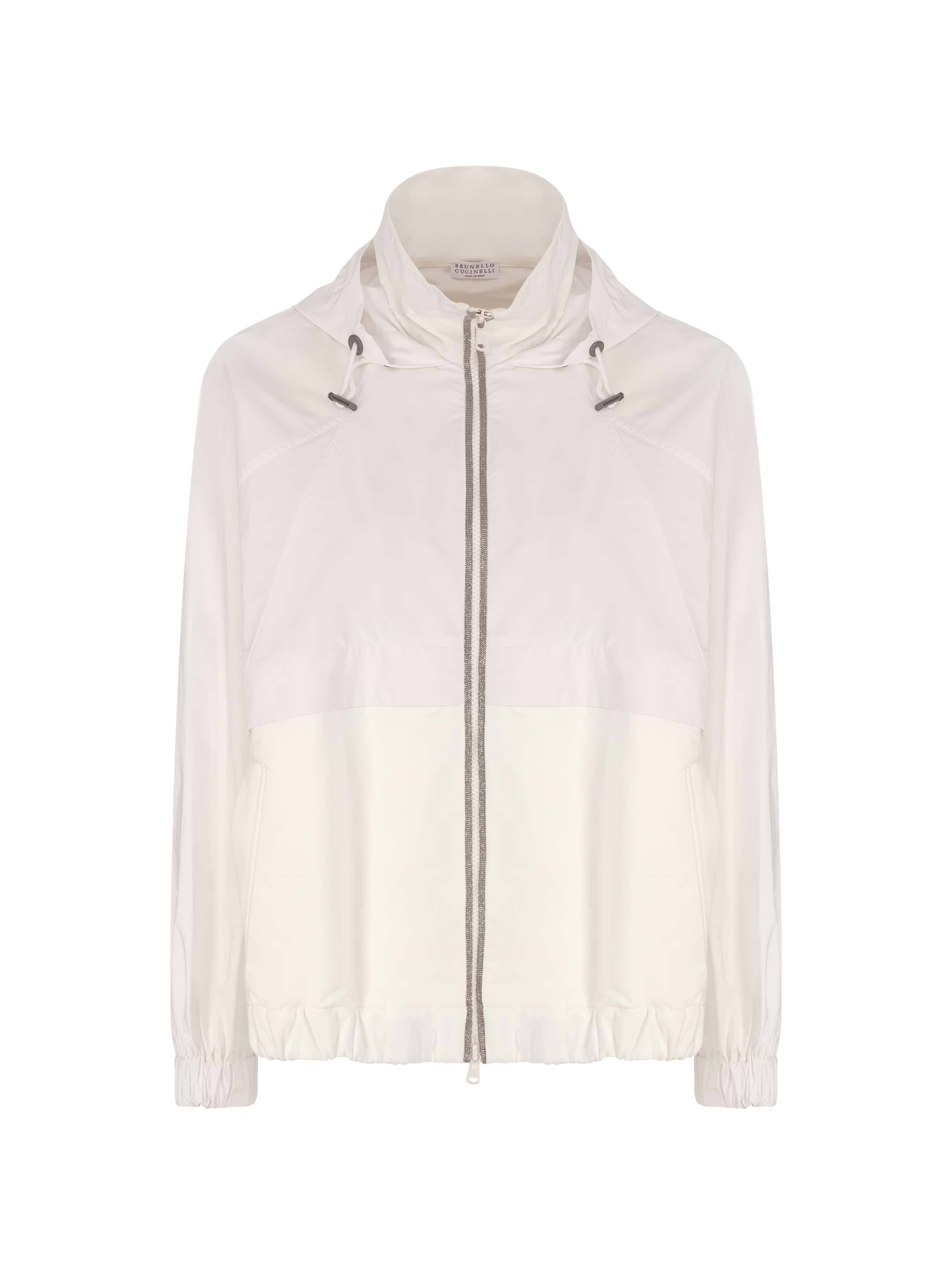 Windbreaker with monil chain Brunello Cucinelli for women