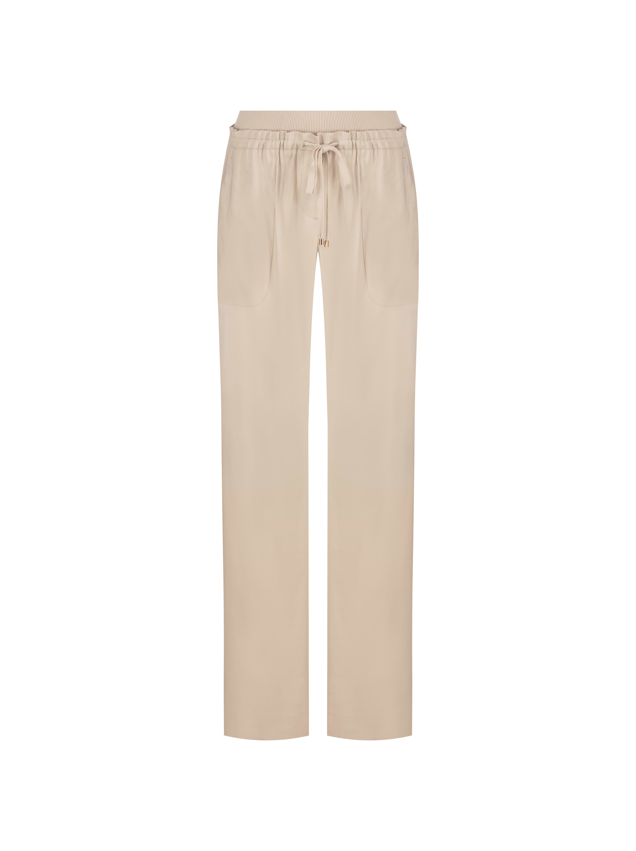 Linen wide-leg pants Lorena Antoniazzi for women - buy in