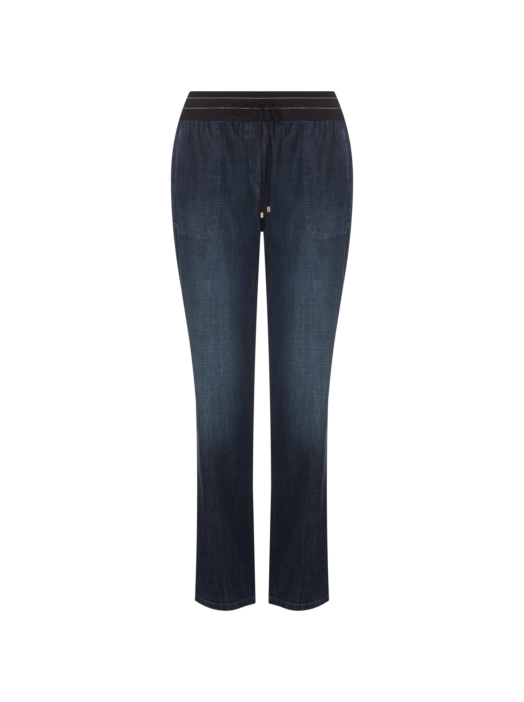 パンツ LORENA ANTONIAZZI Woman Pants Blue PA803180 0839 Cobalt Blue Blondie Pant