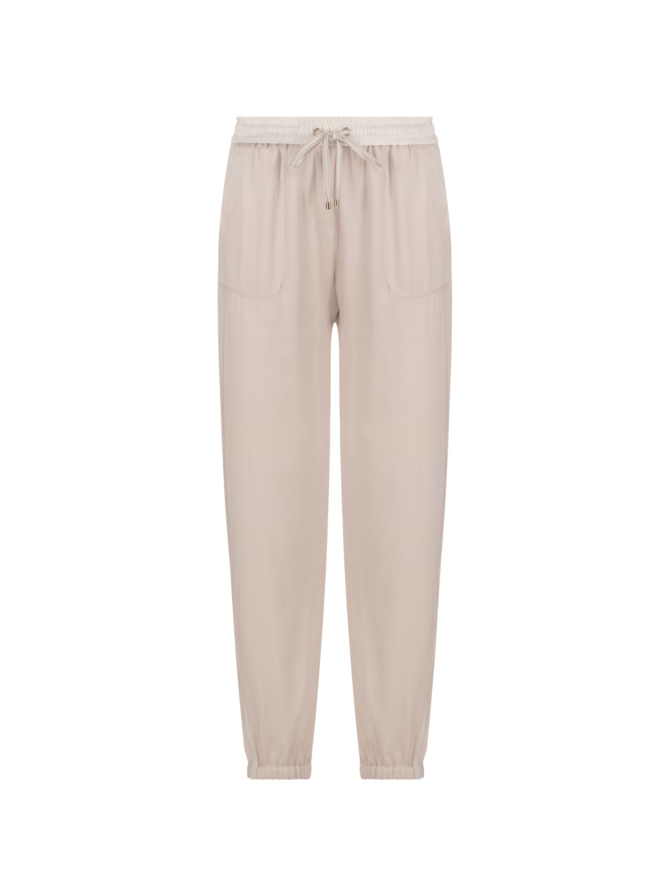 Logo cotton joggers Lorena Antoniazzi for women - buy in the